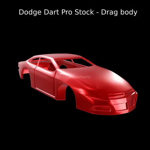Dodge Dart Pro Stock - Drag body