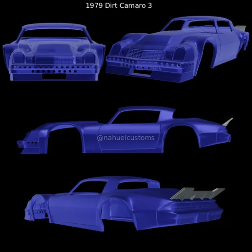Dirt Camaro "Bubble Fender" Style #3