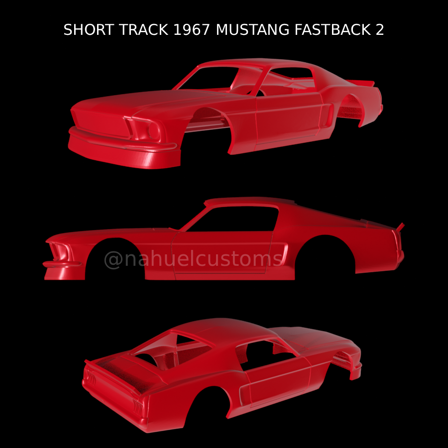 SHORT TRACK 1967 MUSTANG FASTBACK 2