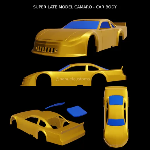 SUPER LATE MODEL CAMARO - CAR BODY