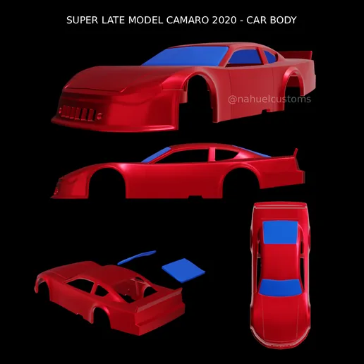 SUPER LATE MODEL CAMARO 2020 - CAR BODY