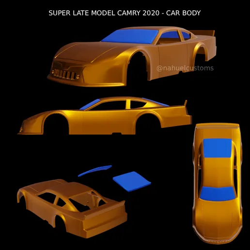 SUPER LATE MODEL CAMRY 2020 - CAR BODY