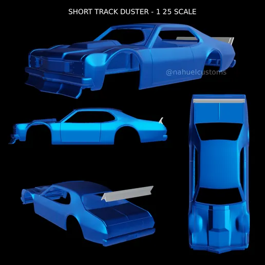 Short track bubble fender Duster