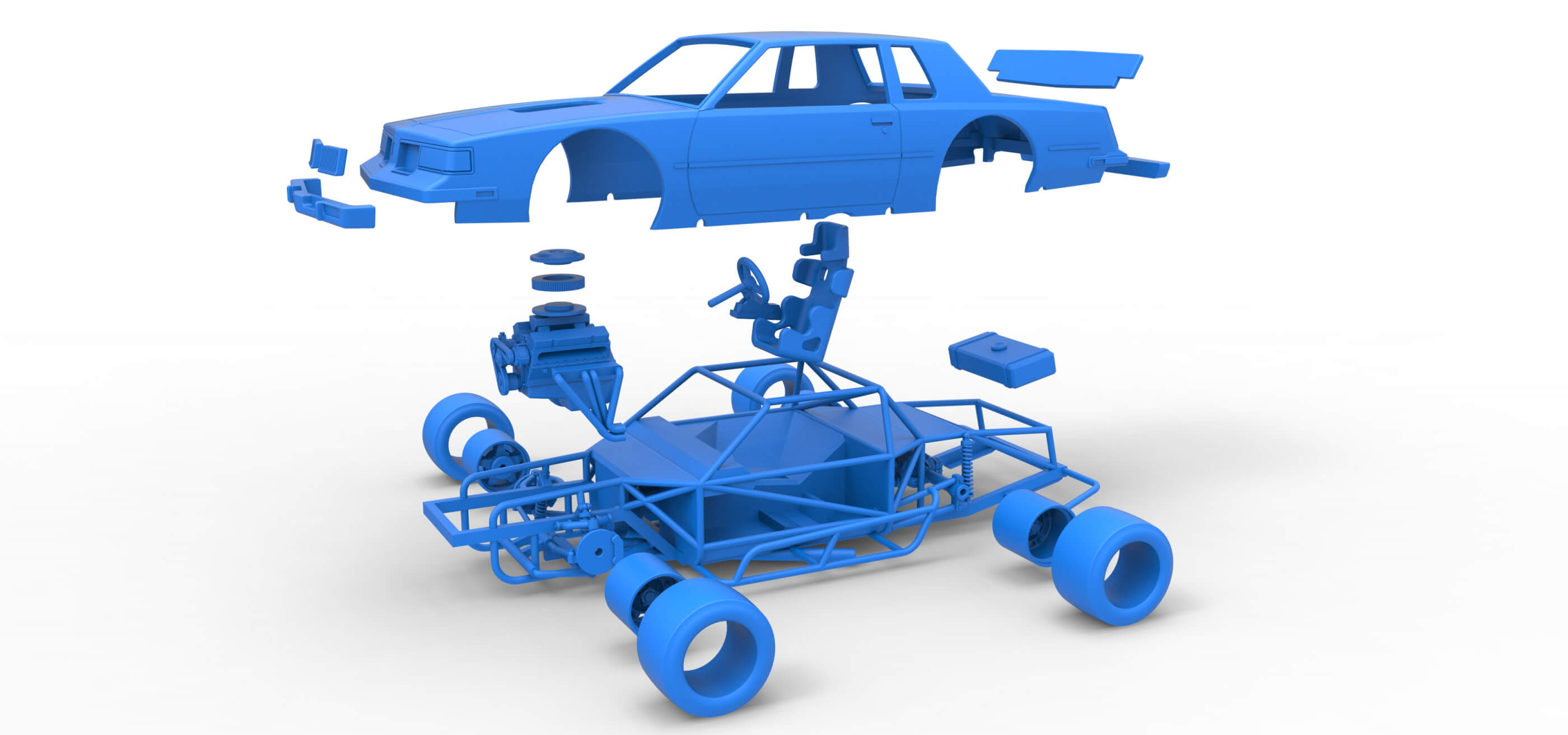 Regal Street Stock 1:25 3D Model