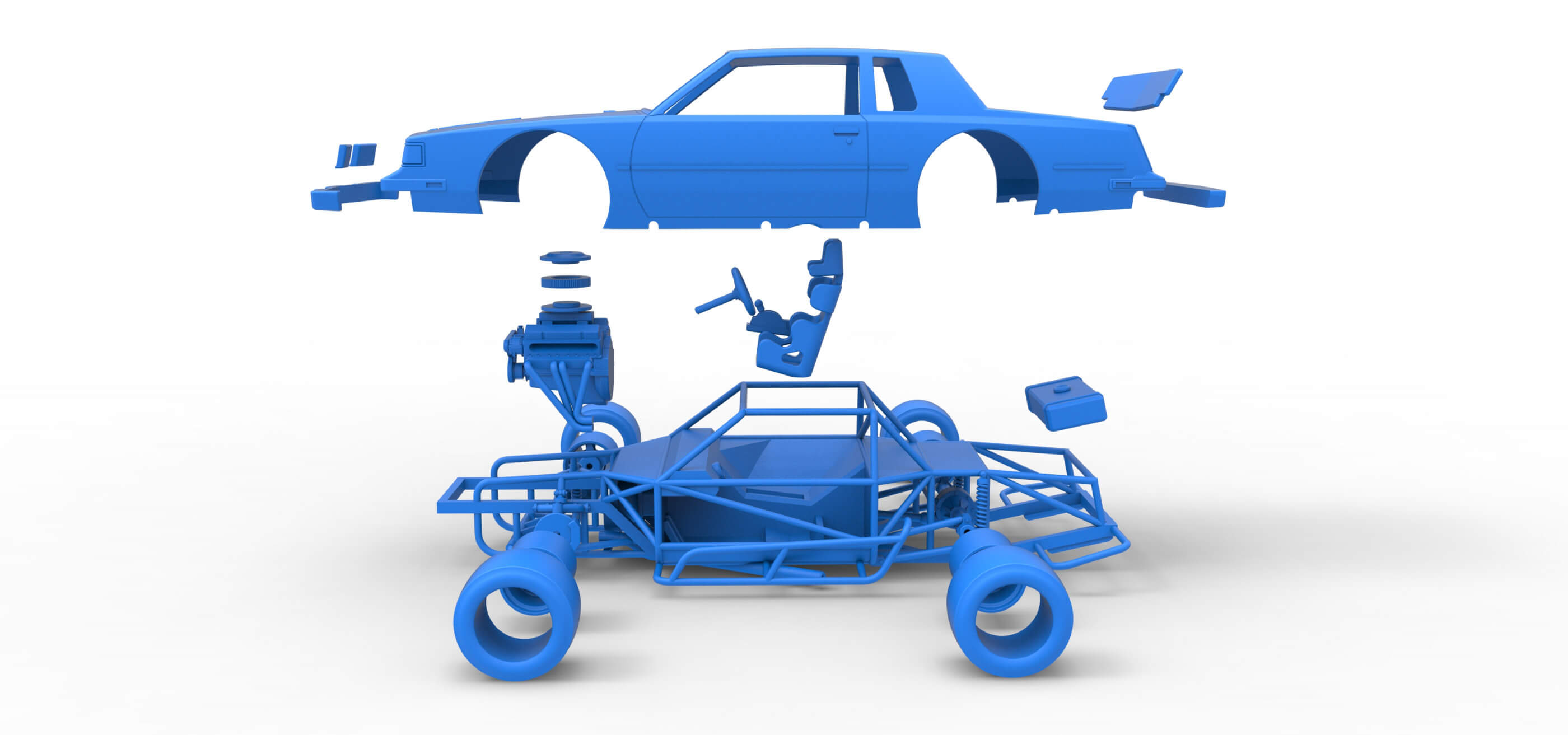 Regal Street Stock 1:25 3D Model