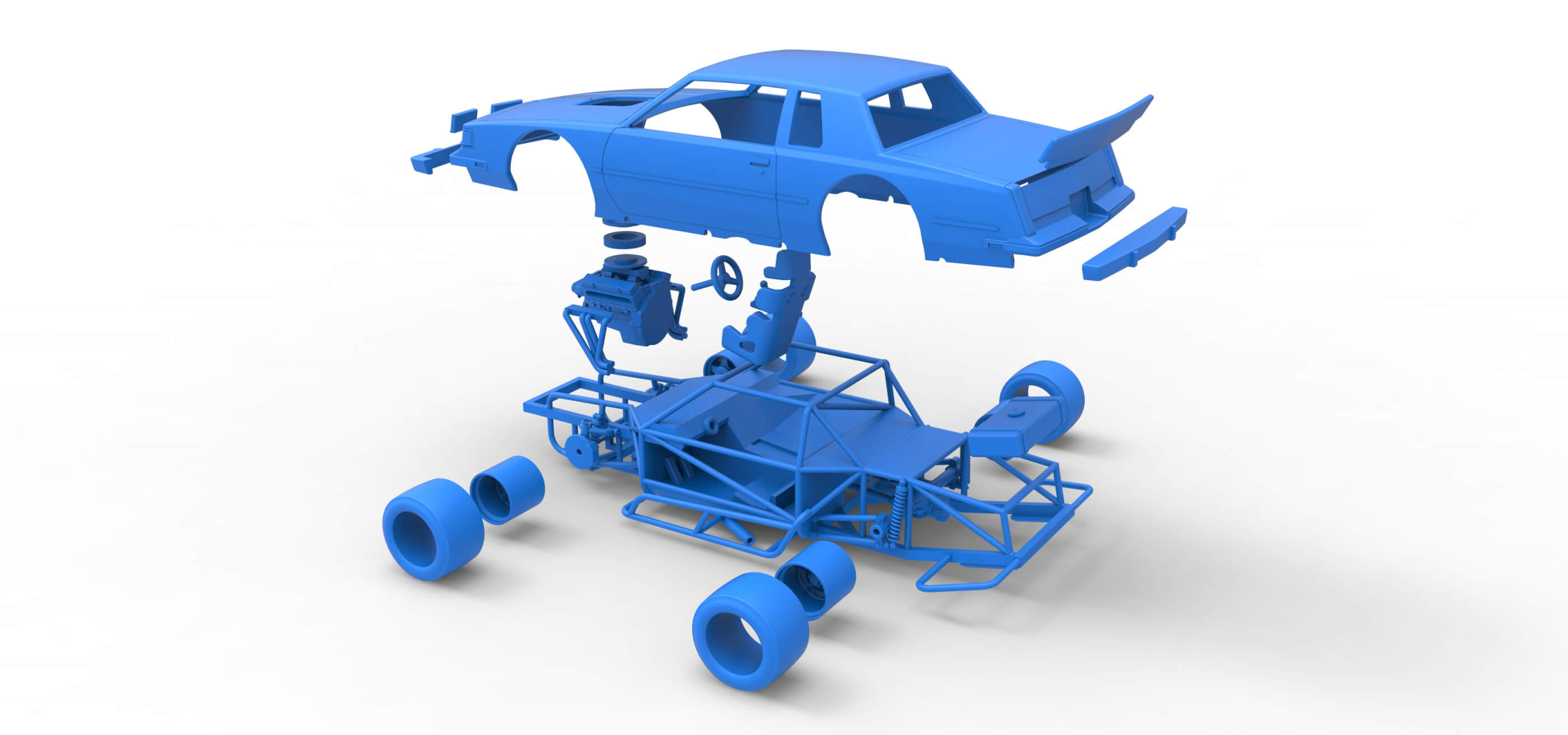 Regal Street Stock 1:25 3D Model