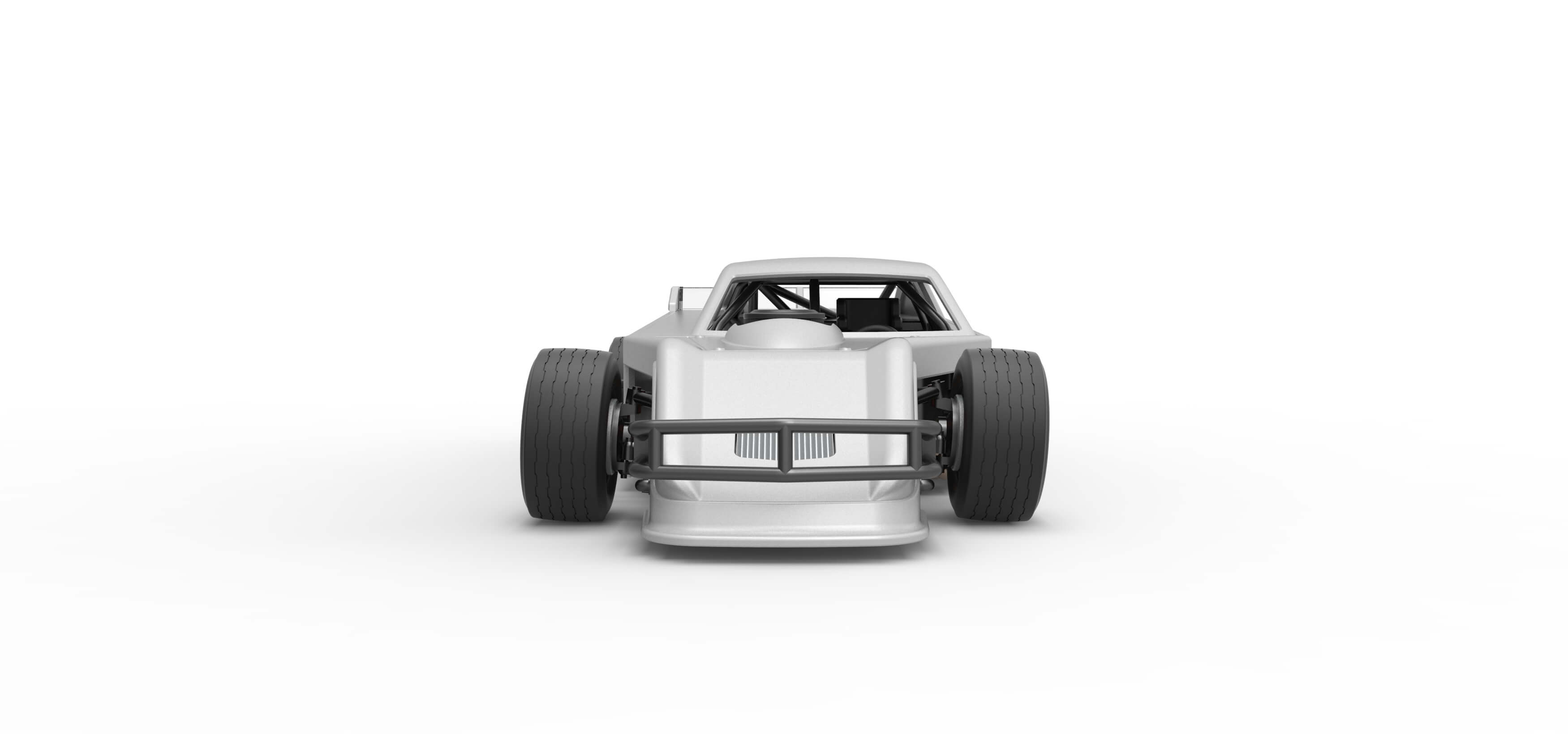 Asphalt Modified Stock Car V4 Scale 1:25 3D Model