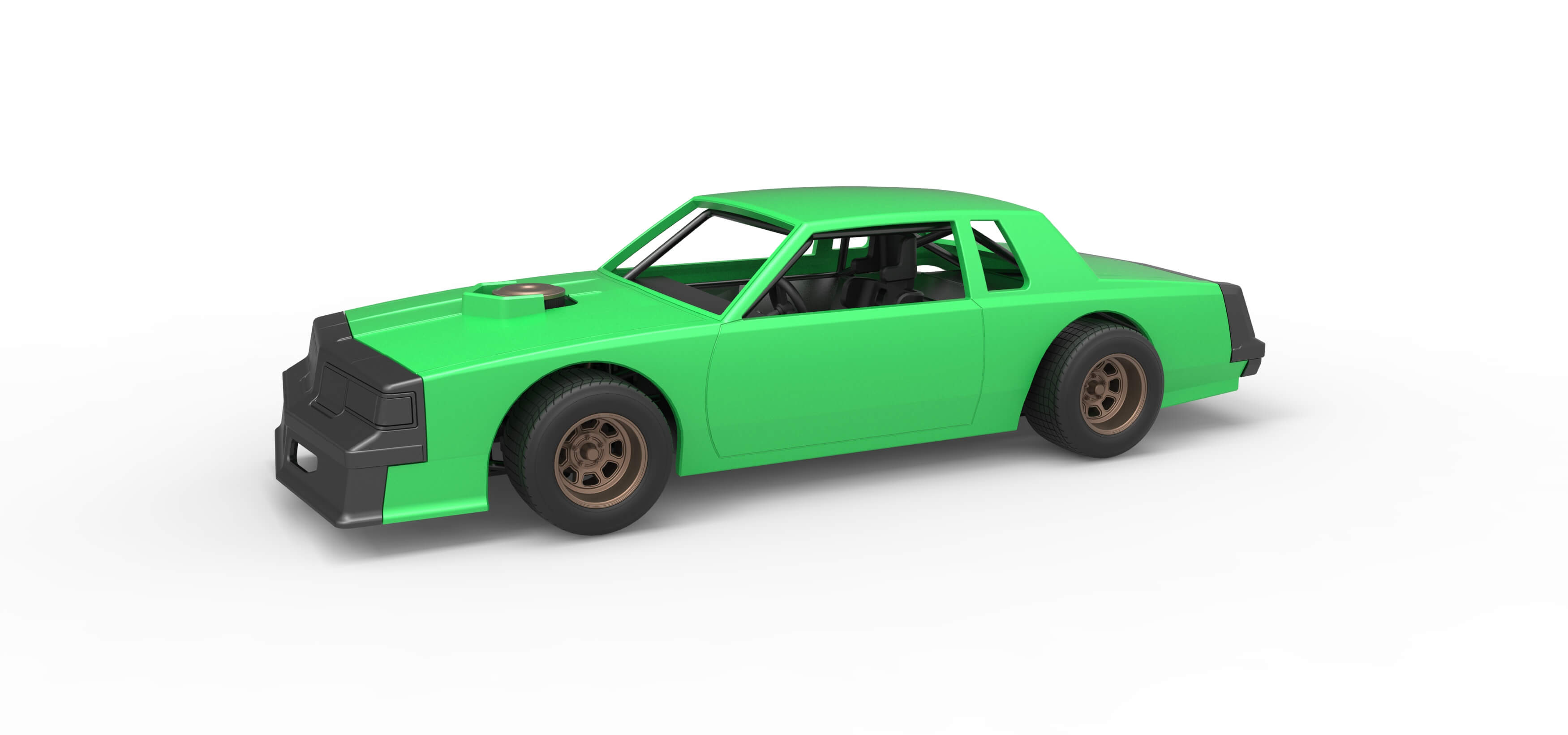 Monte Carlo Street Stock Model 1:25