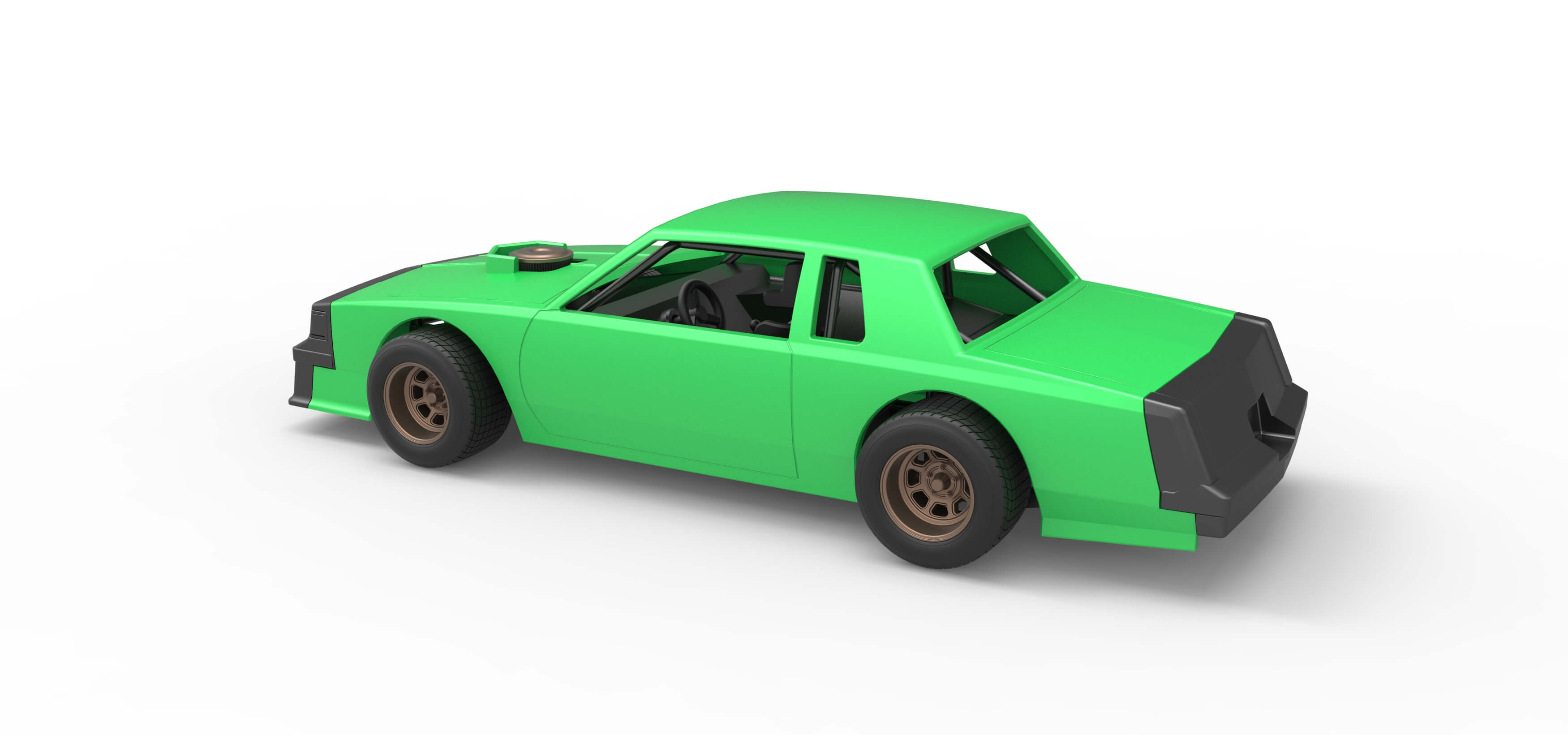 Monte Carlo Street Stock Model 1:25