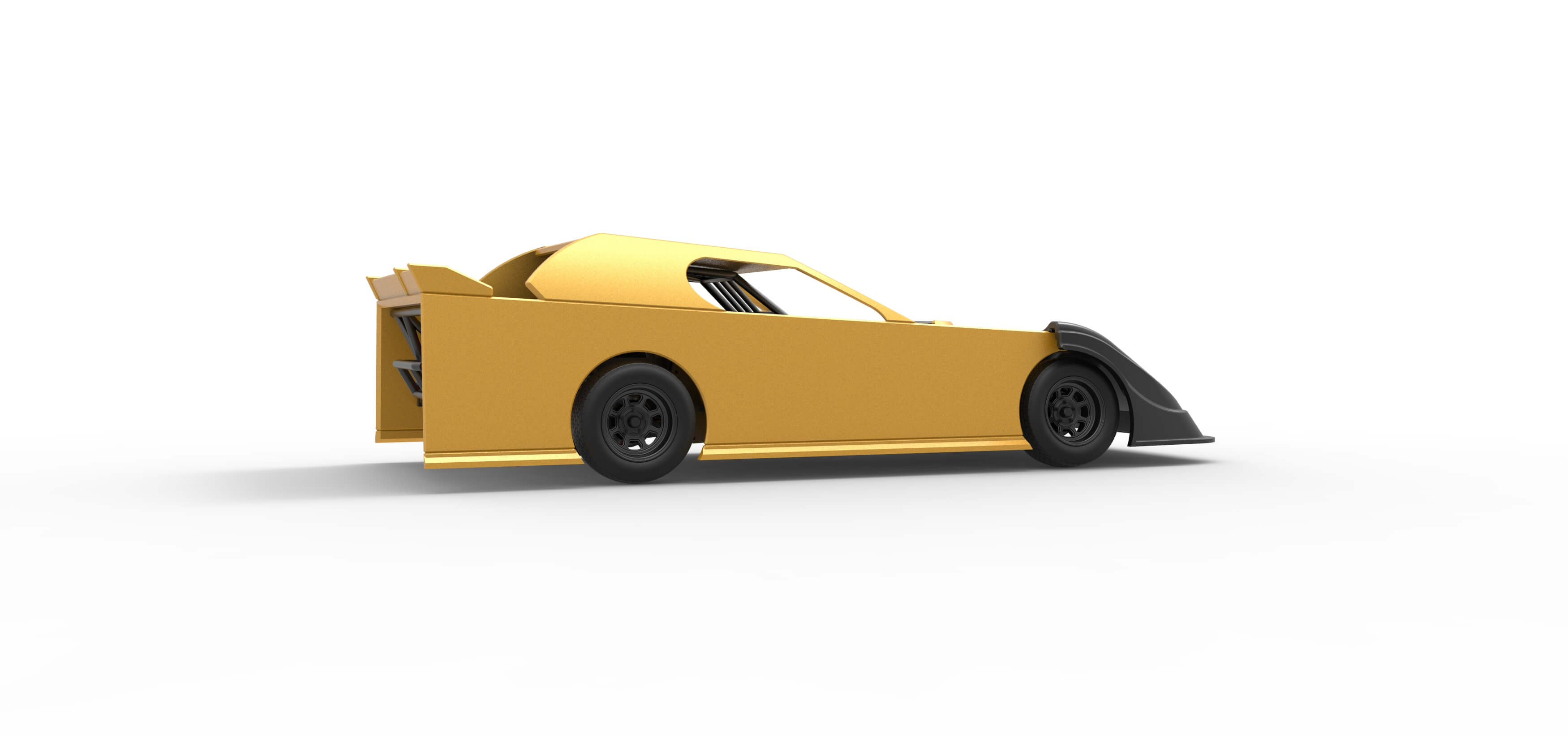 Dirt Modified Super Stock Car 1:25 3D Model