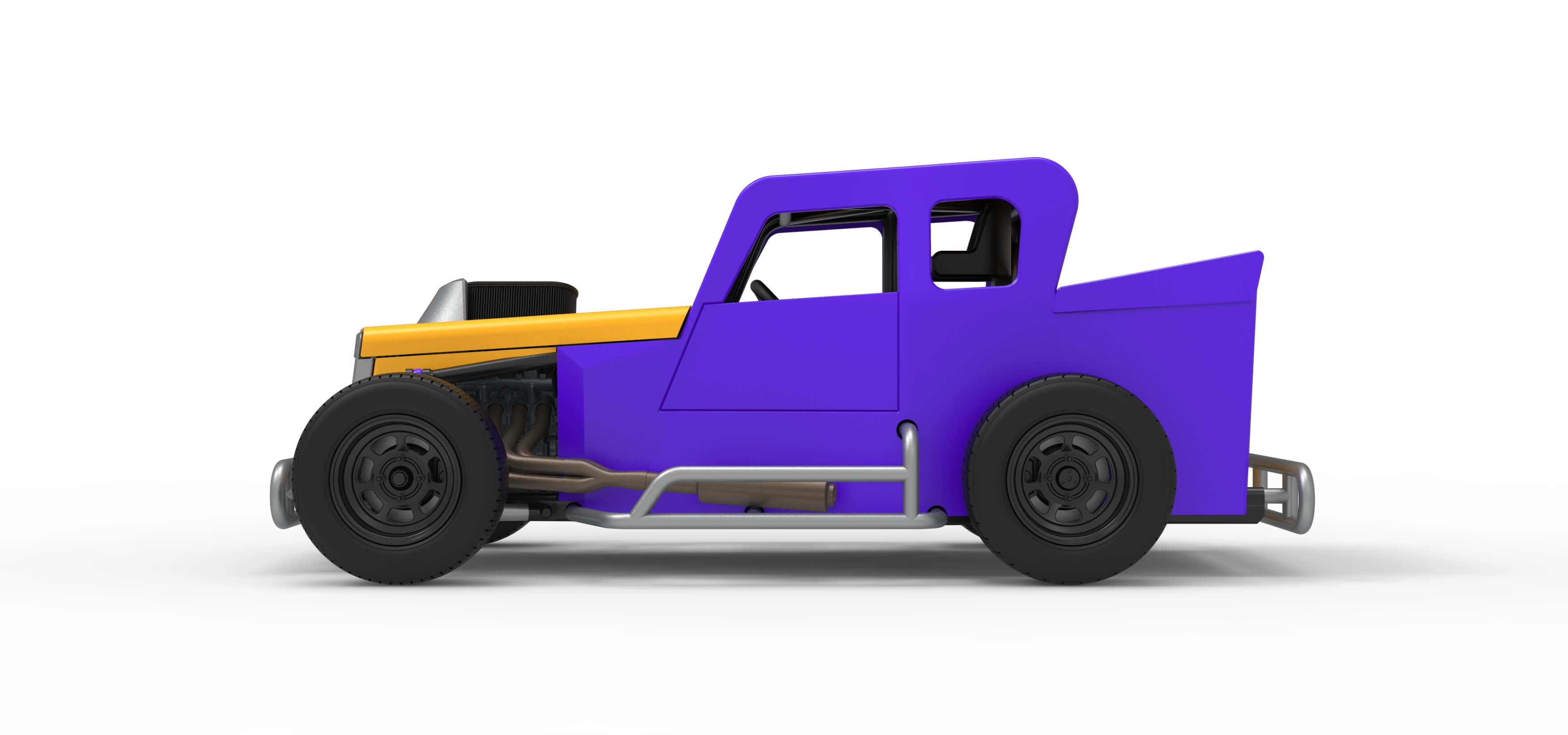 Dwarf Car Version 2 Scale 1:25 3D Model