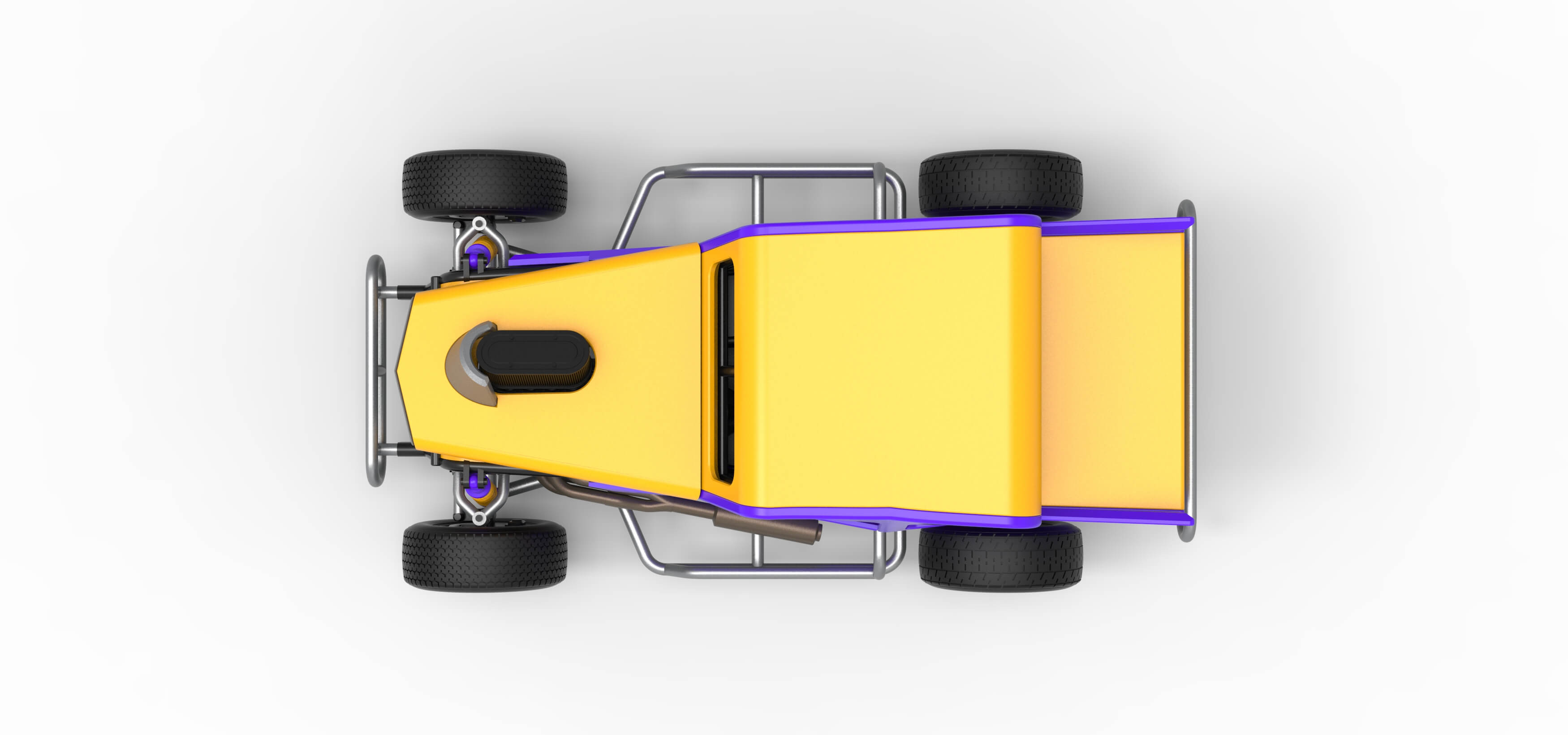 Dwarf Car Version 2 Scale 1:25 3D Model