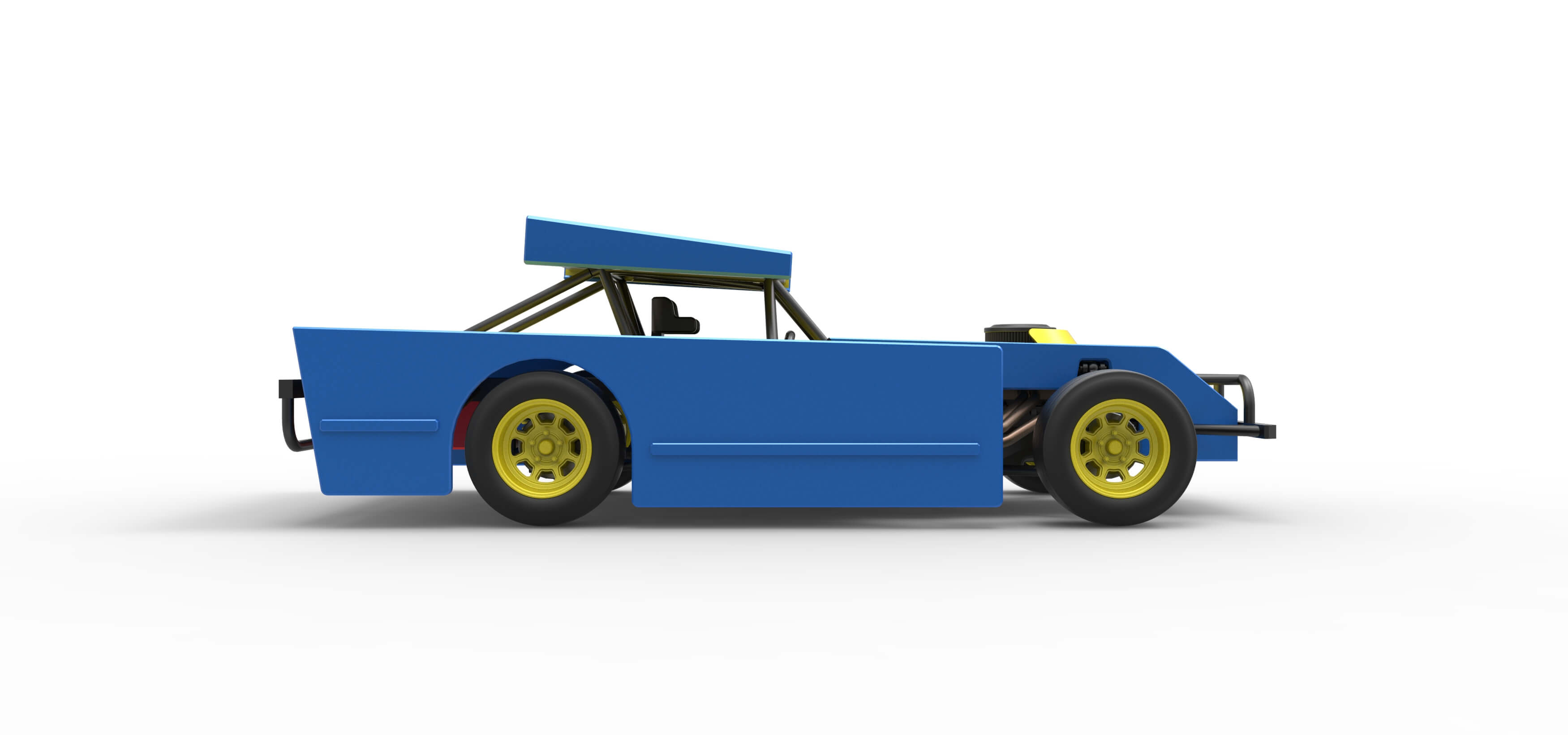 Figure 8 Modified Stock Car Scale 1:25 3D Model