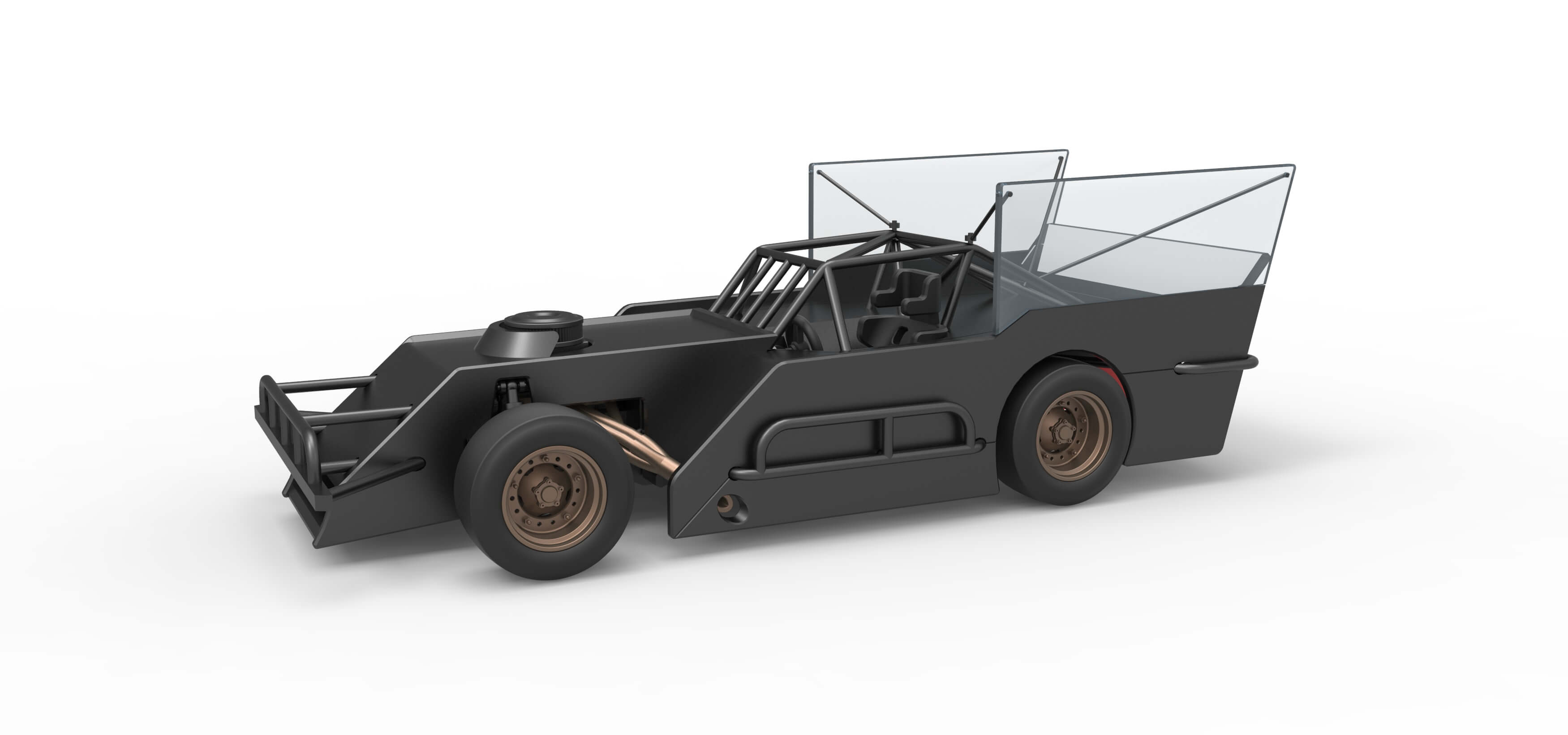 Figure 8 Race Car 3D Model