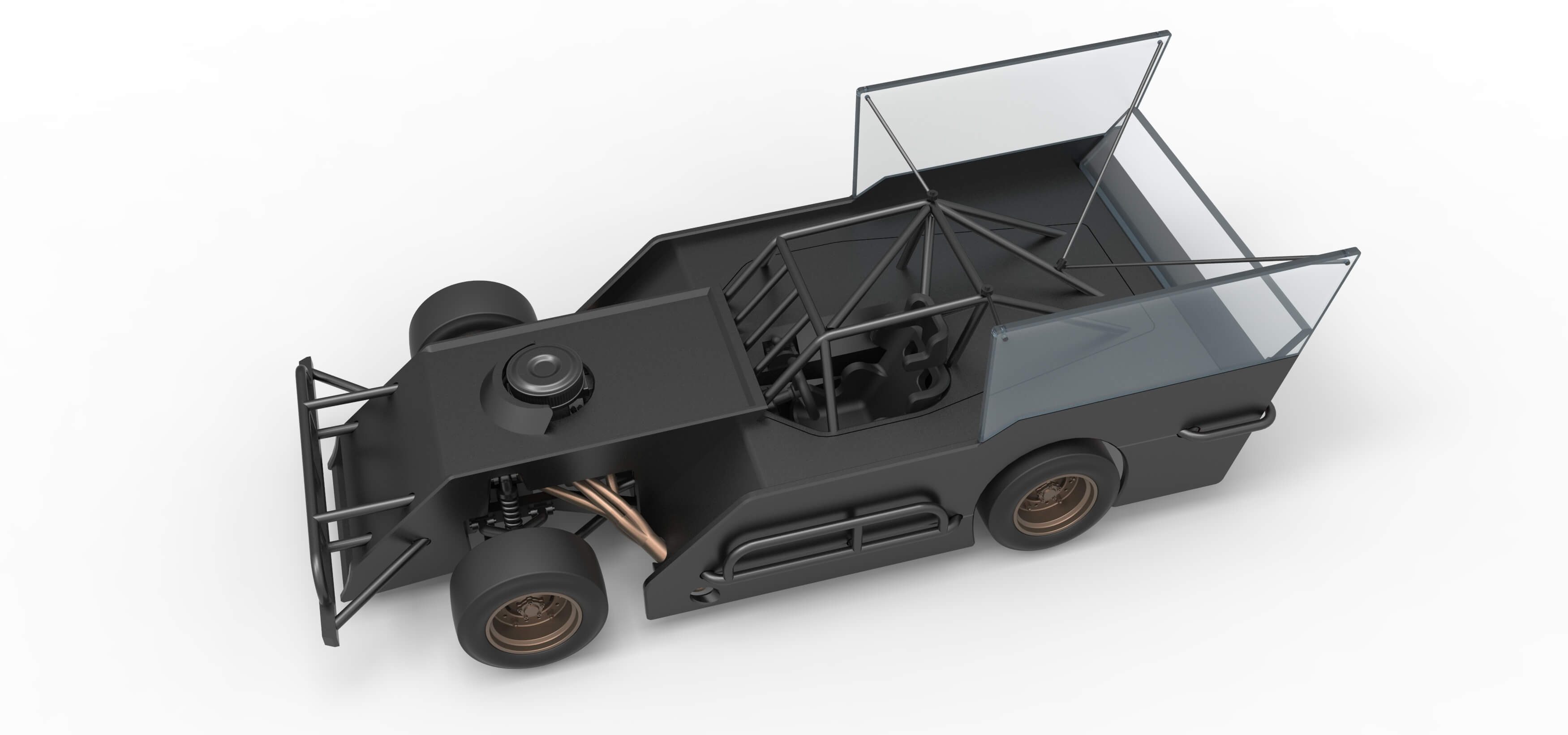 Figure 8 Race Car 3D Model