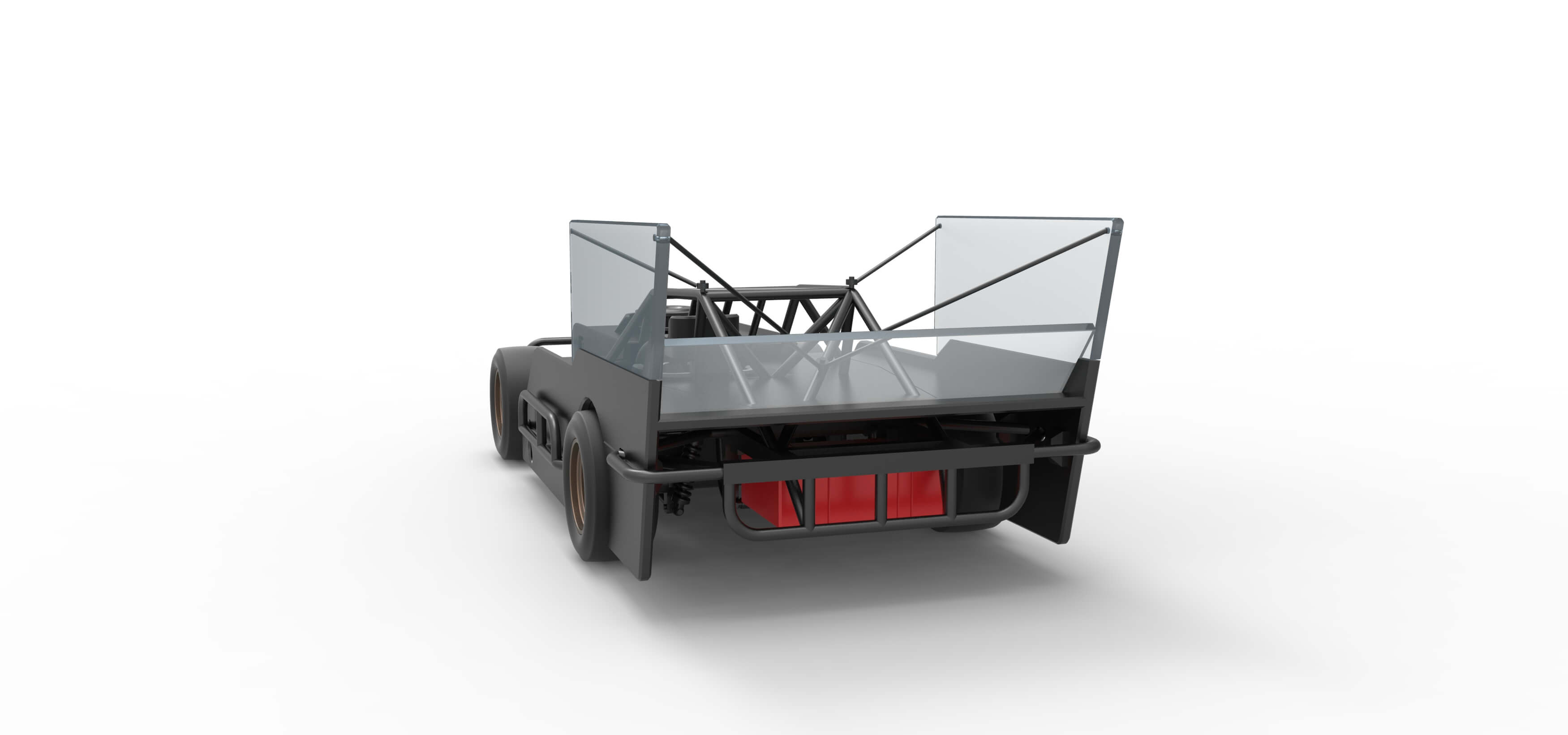 Figure 8 Race Car 3D Model