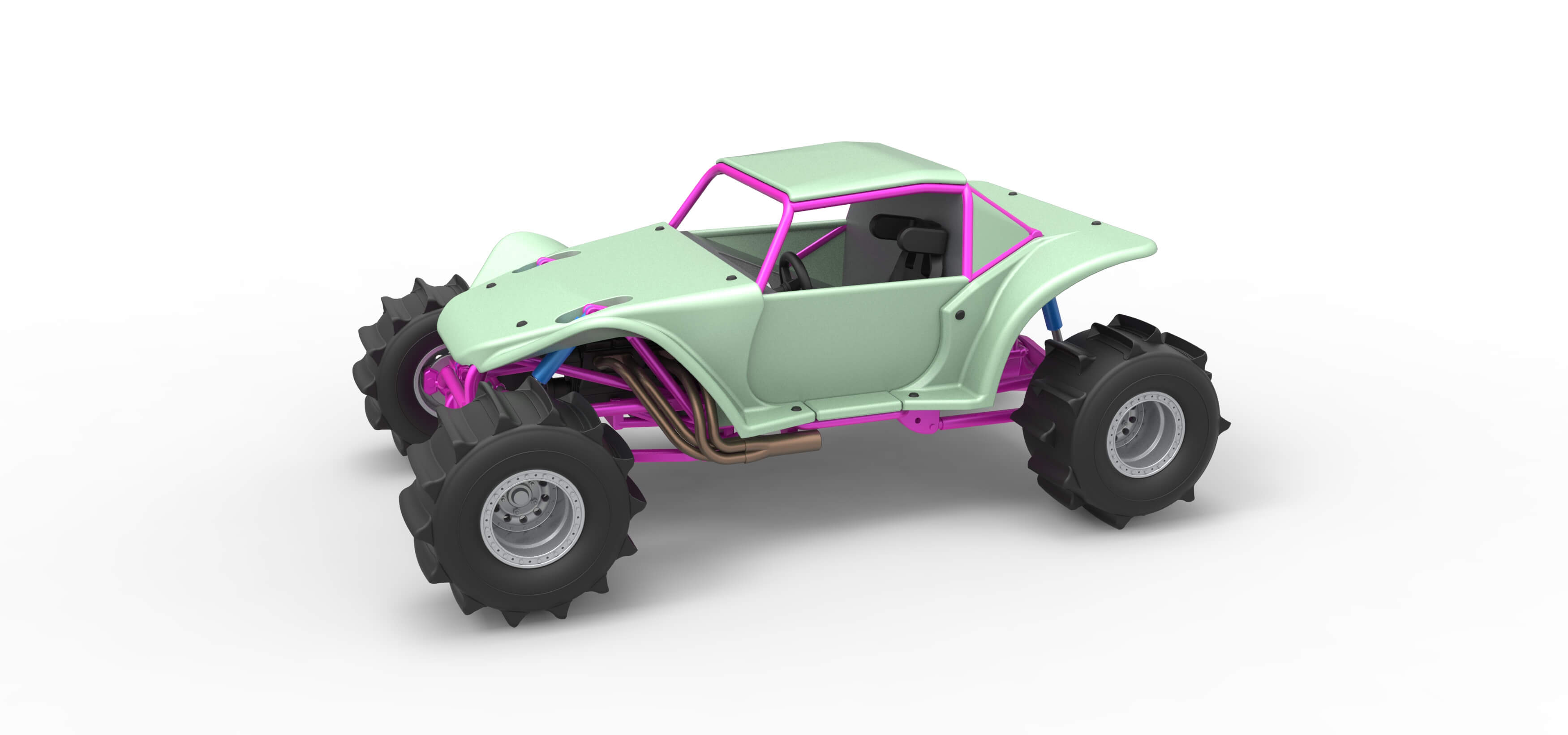 Formula Off Road Version 2 Scale 1:25 3D Model
