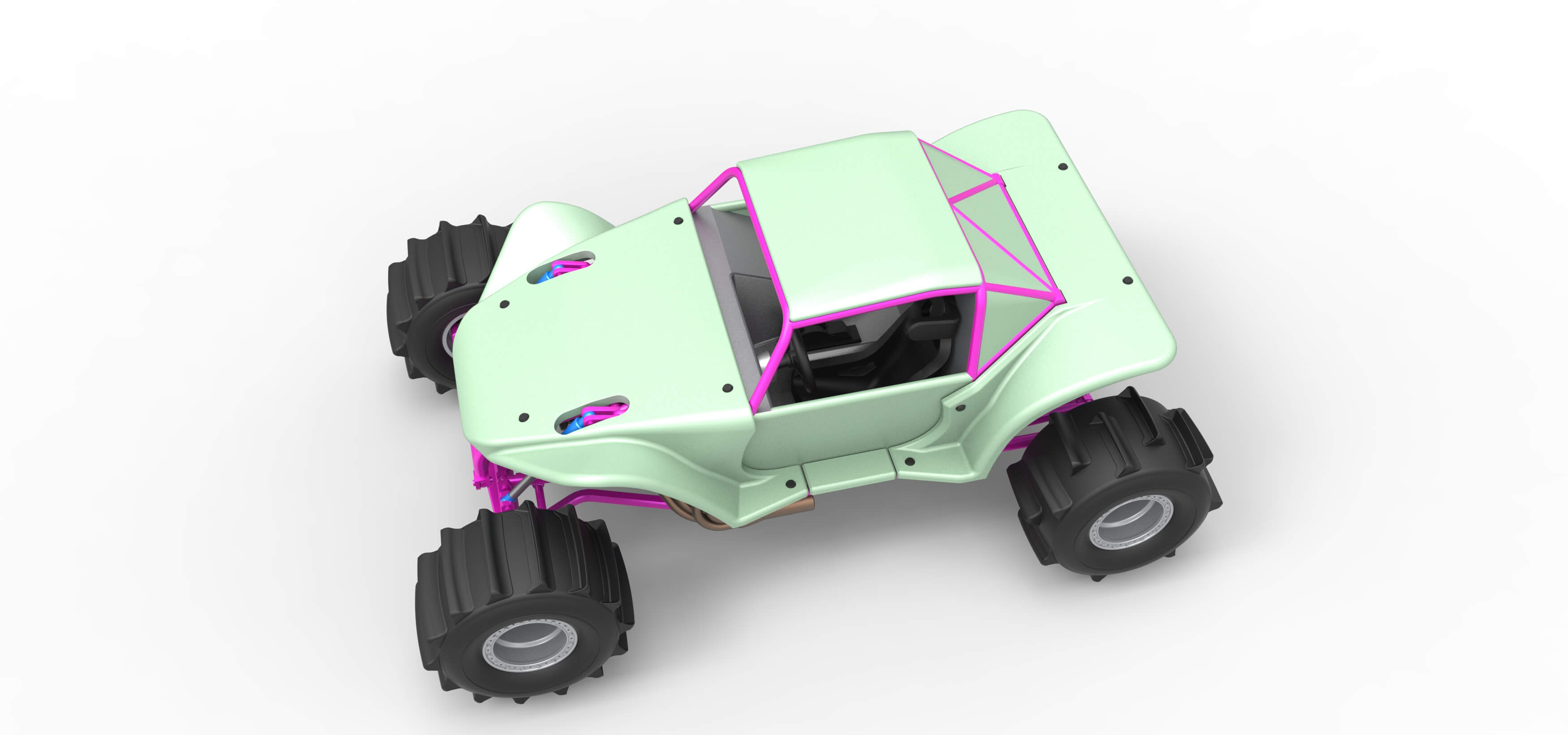 Formula Off Road Version 2 Scale 1:25 3D Model