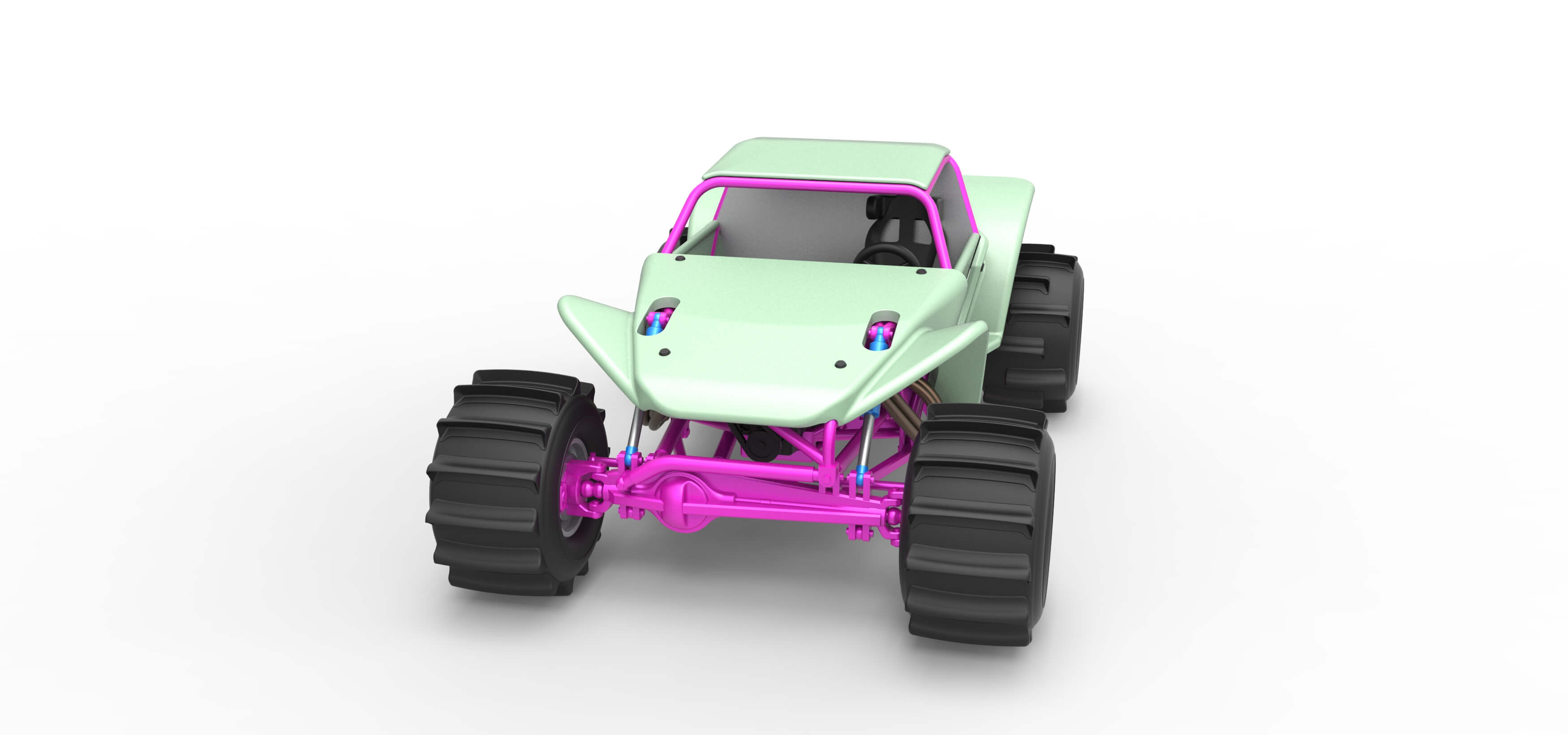 Formula Off Road Version 2 Scale 1:25 3D Model