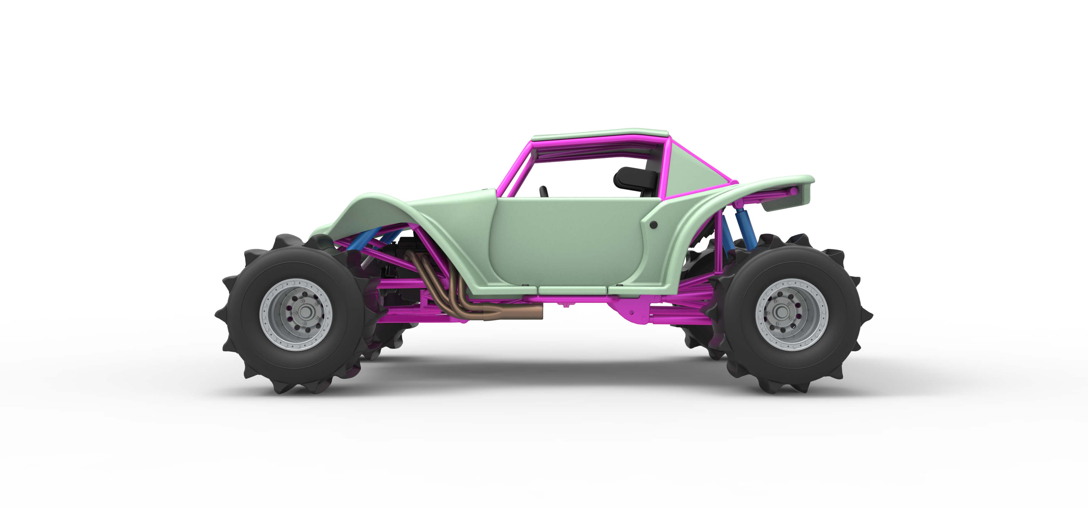 Formula Off Road Version 2 Scale 1:25 3D Model