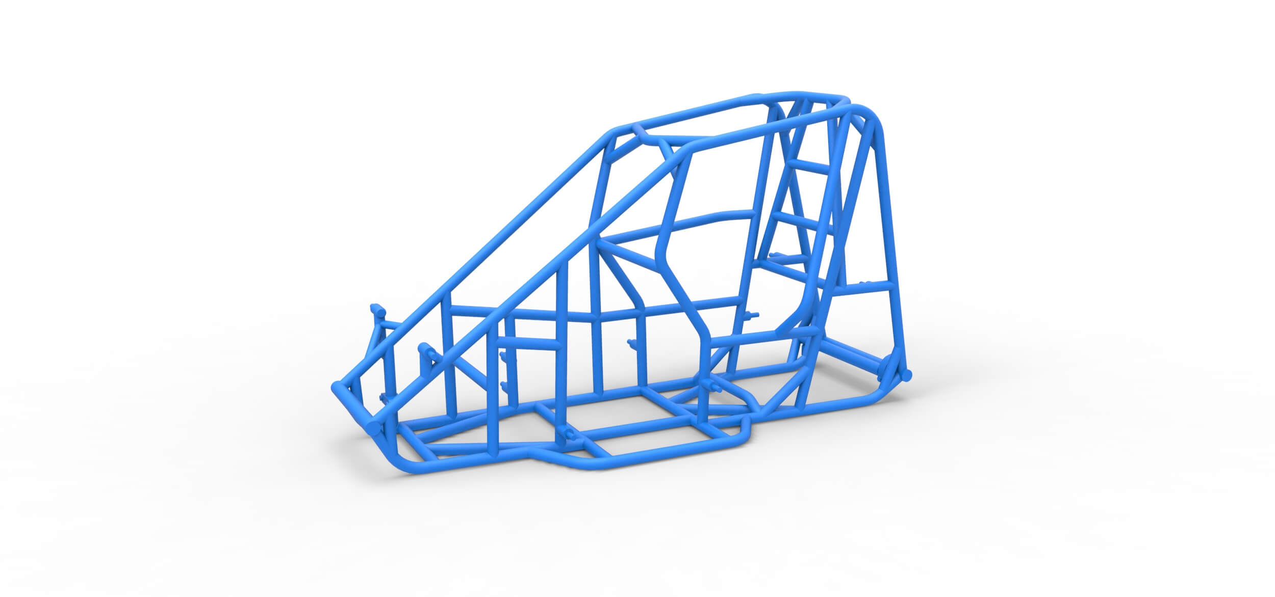Frame of 600 Micro Sprint Car 1:25 3D Model