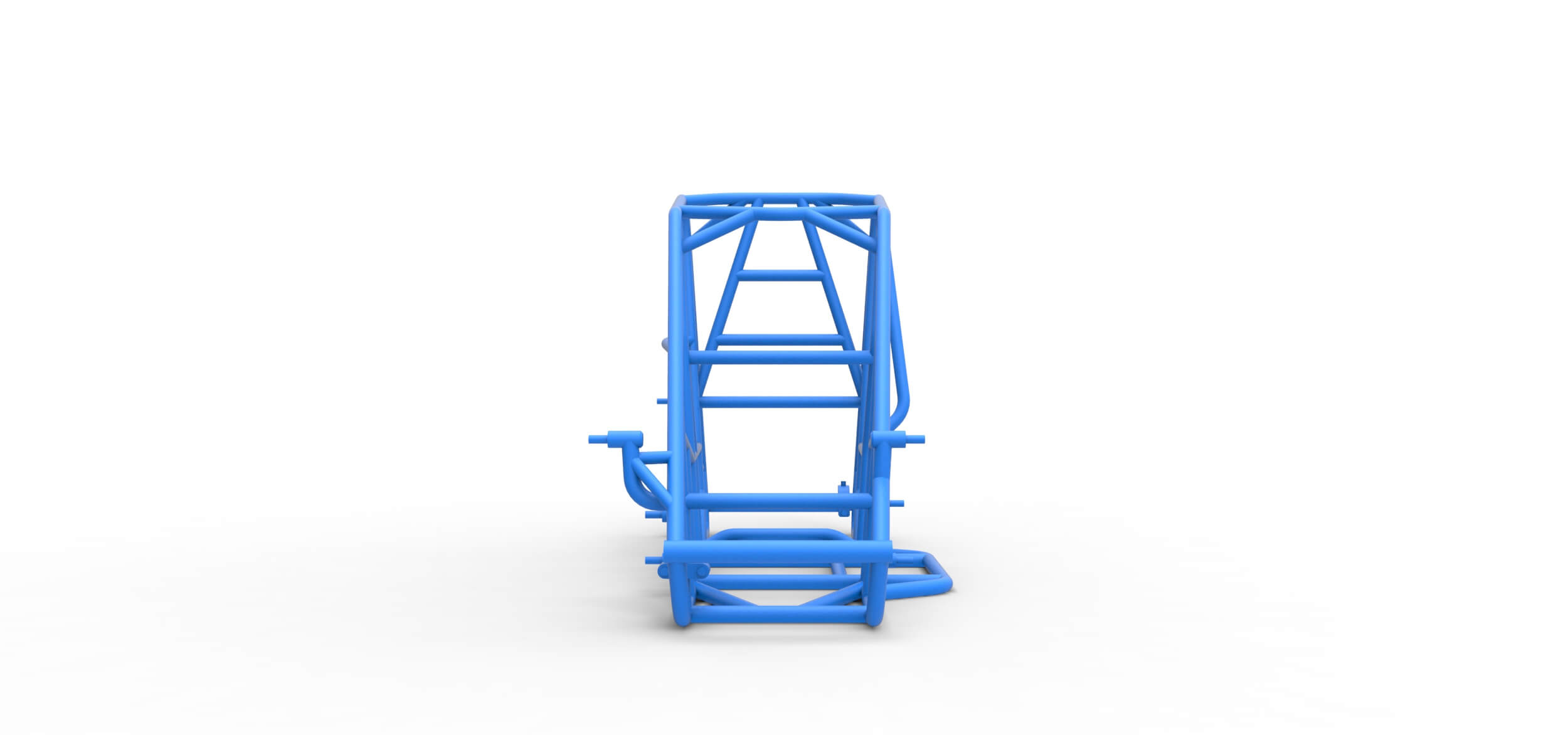 Frame of 600 Micro Sprint Car 1:25 3D Model