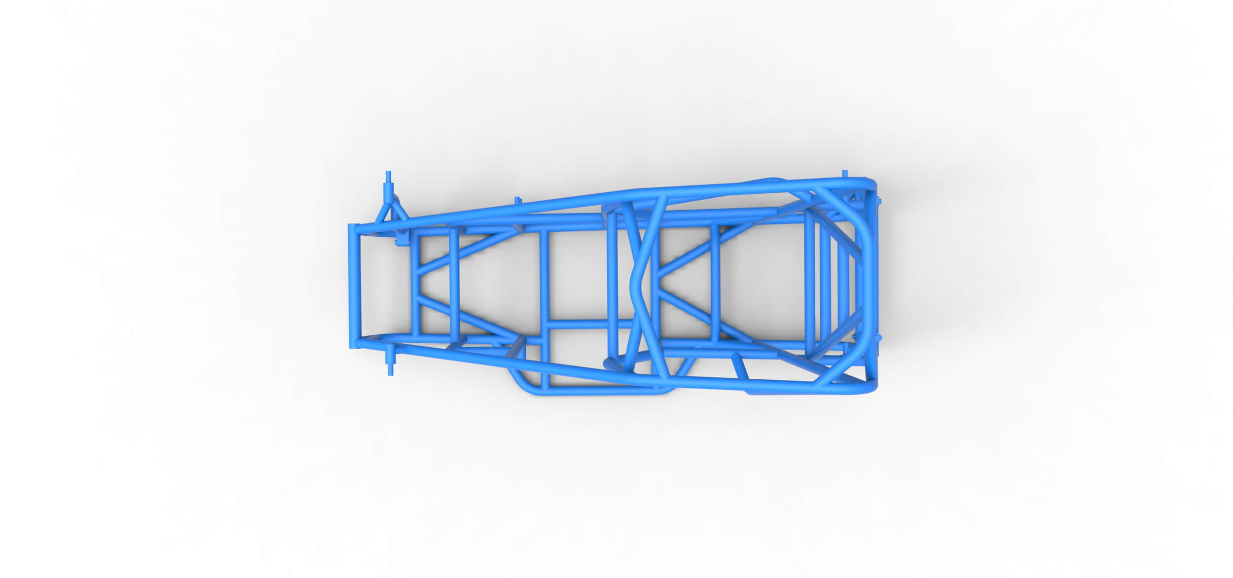 Frame of 600 Micro Sprint Car 1:25 3D Model