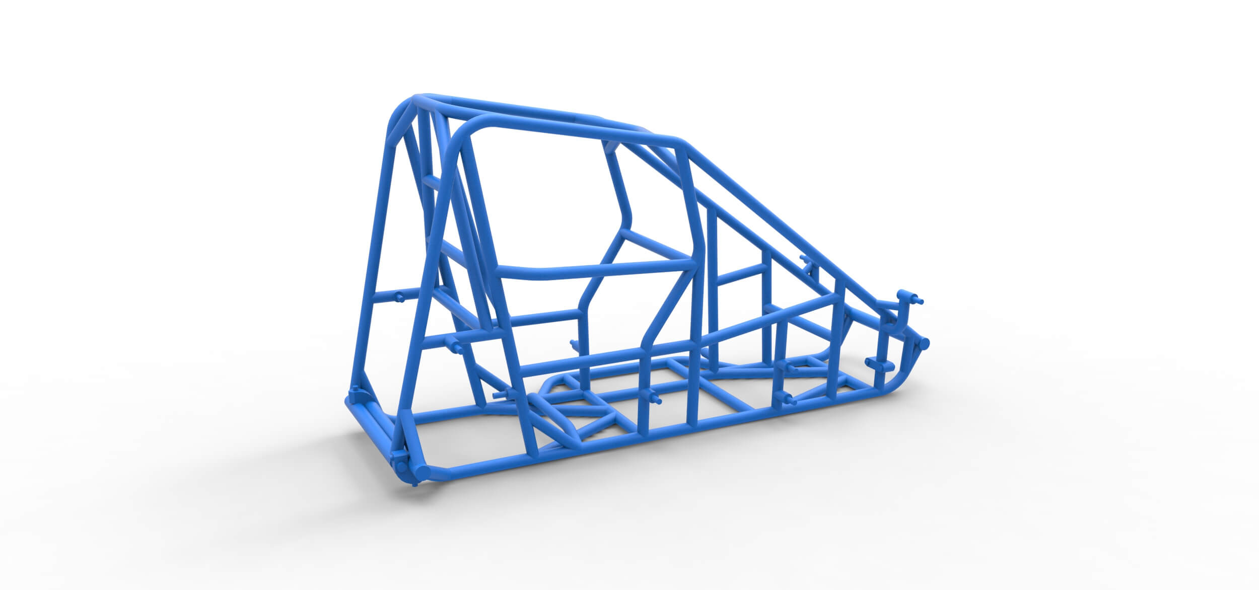 Frame of 600 Micro Sprint Car 1:25 3D Model