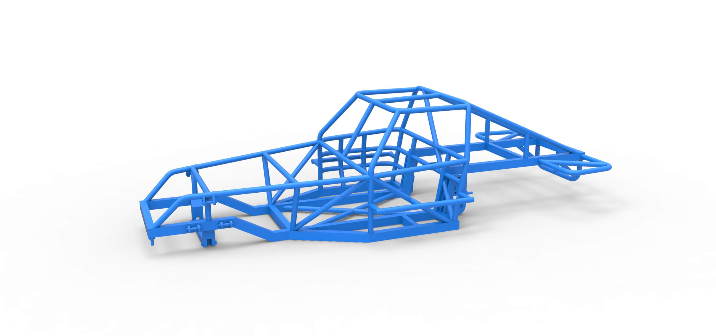 Frame of Australian Super Sedan 1:25 3D Model