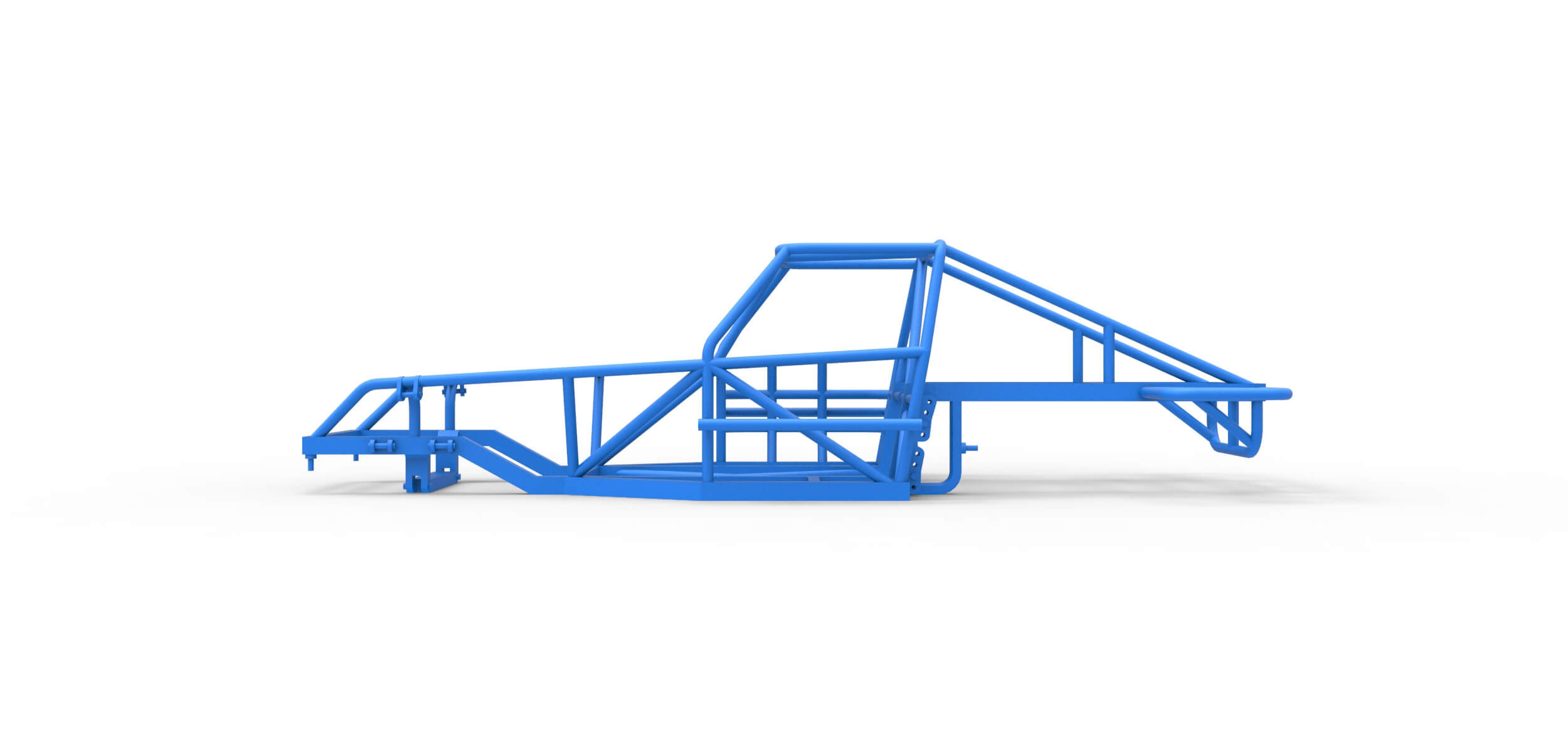 Frame of Australian Super Sedan 1:25 3D Model