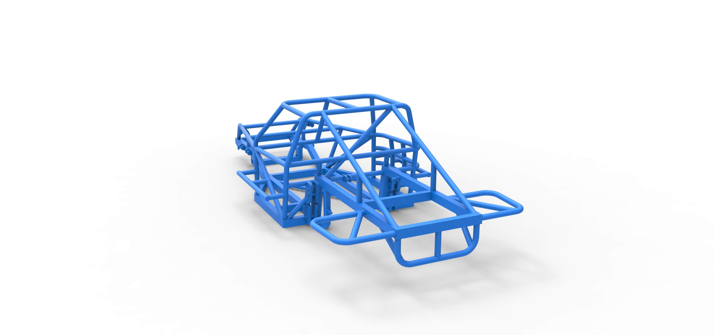 Frame of Australian Super Sedan 1:25 3D Model