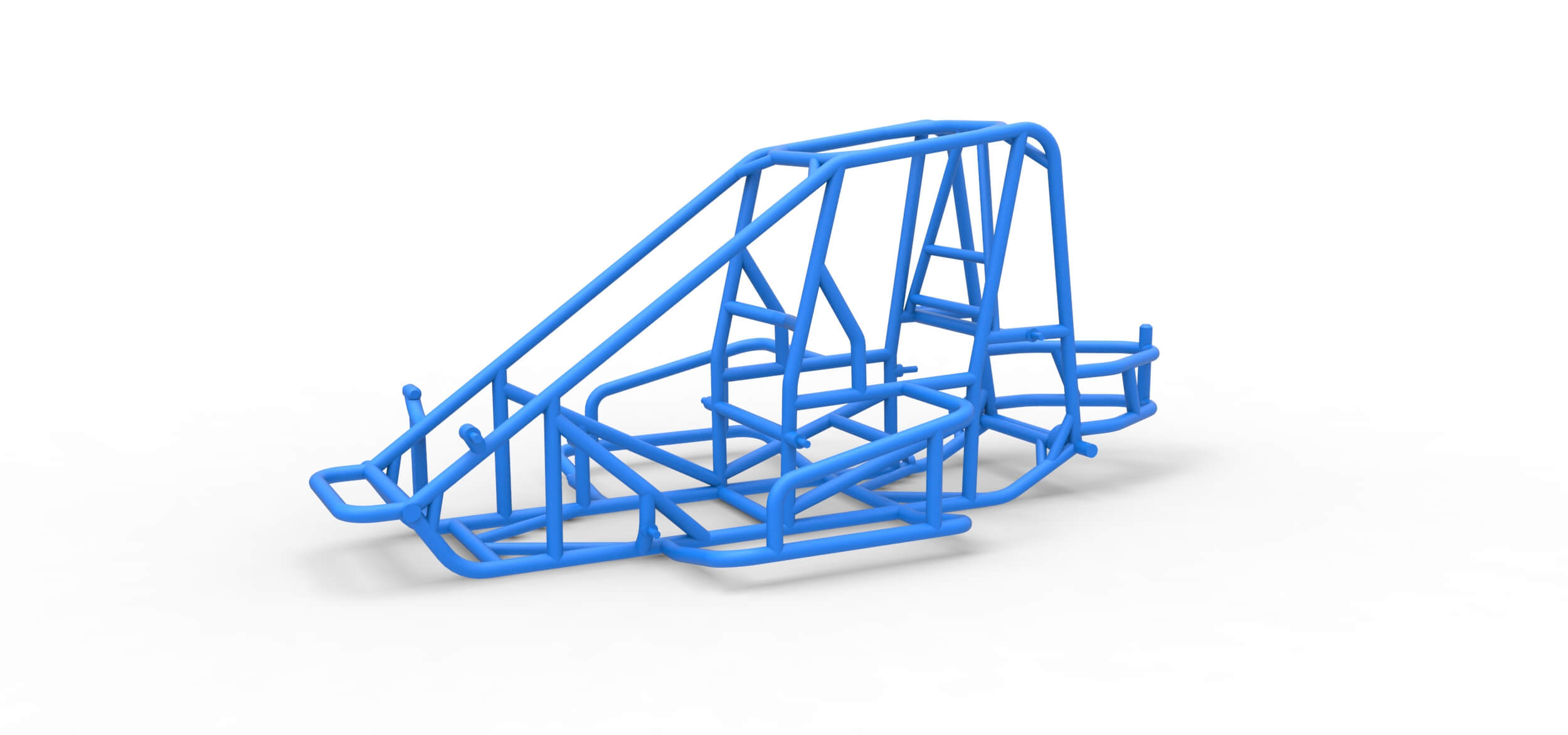 Frame of Midget Car Scale 1:25 3D Model