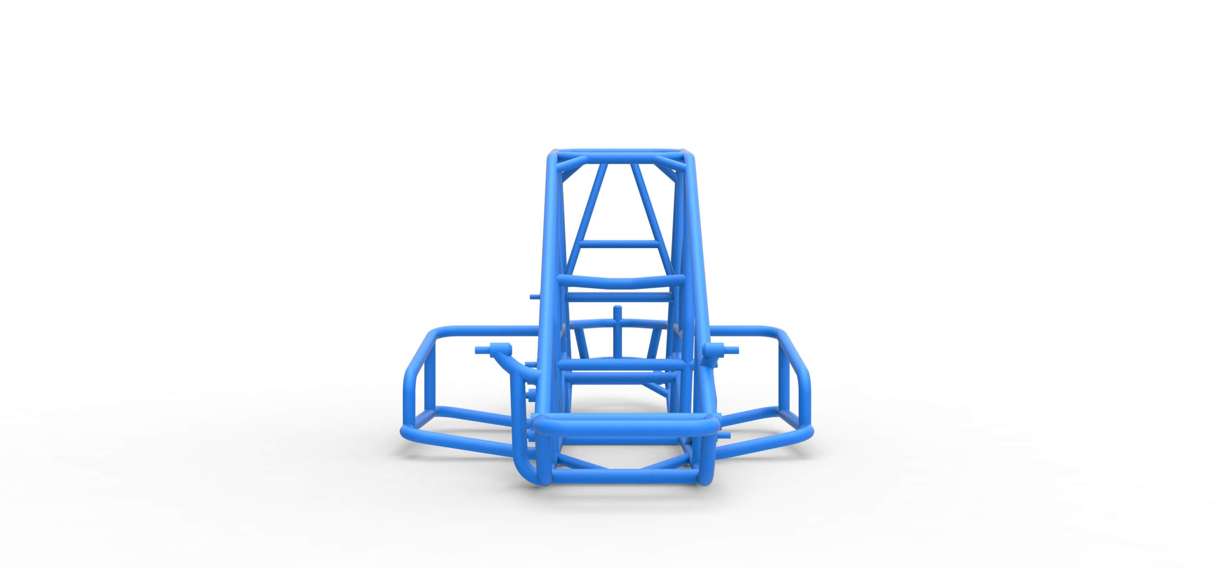 Frame of Midget Car Scale 1:25 3D Model