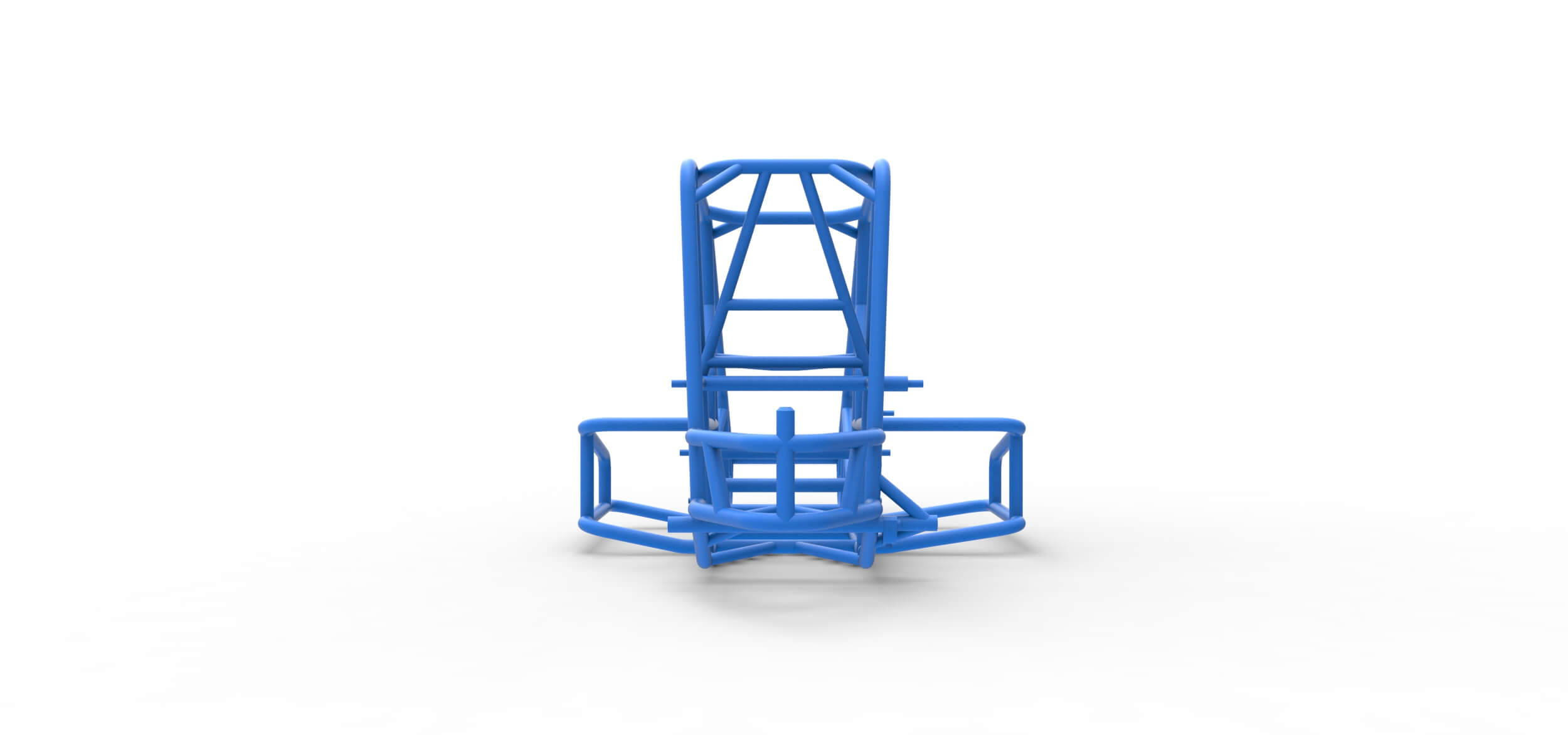 Frame of Midget Car Scale 1:25 3D Model