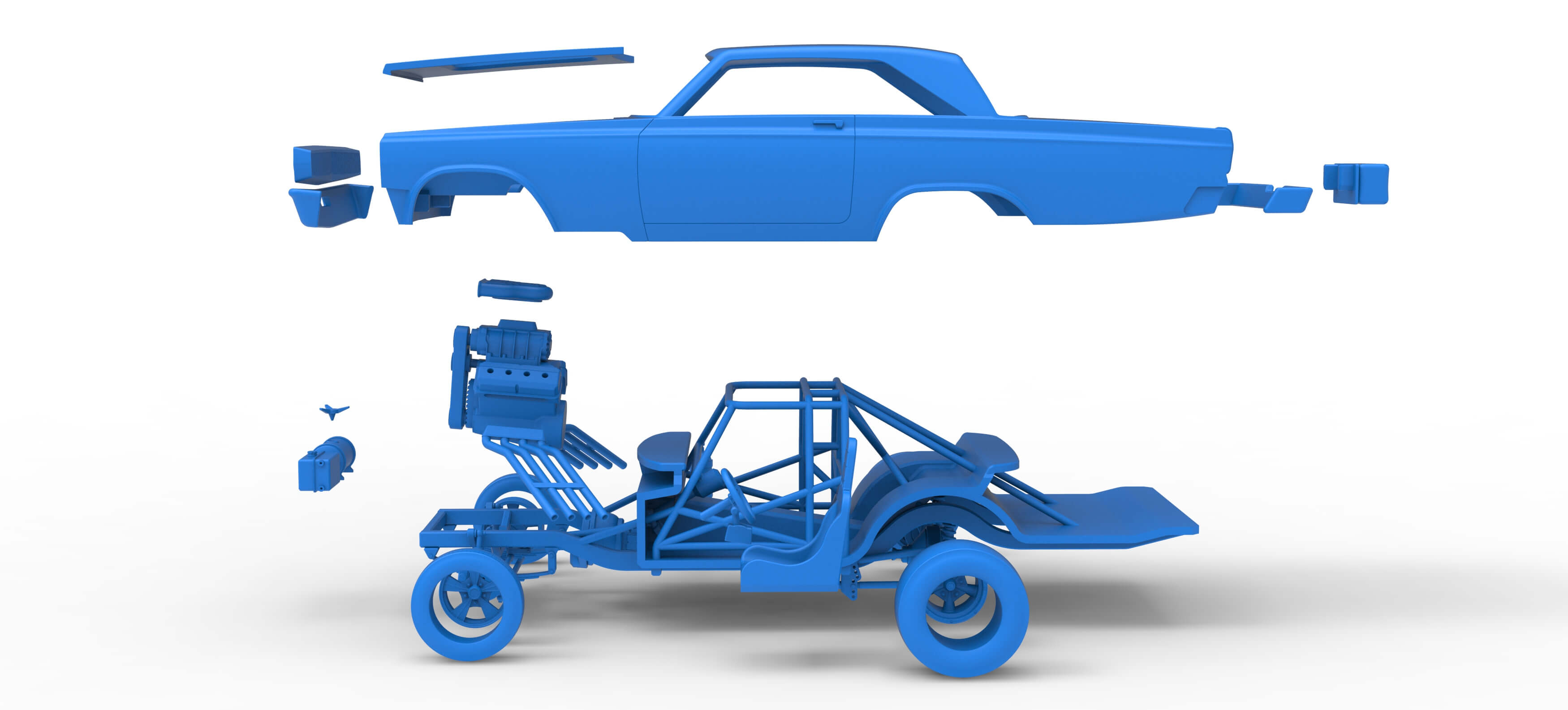 Gasser Version 3 Scale 1:25 3D Model