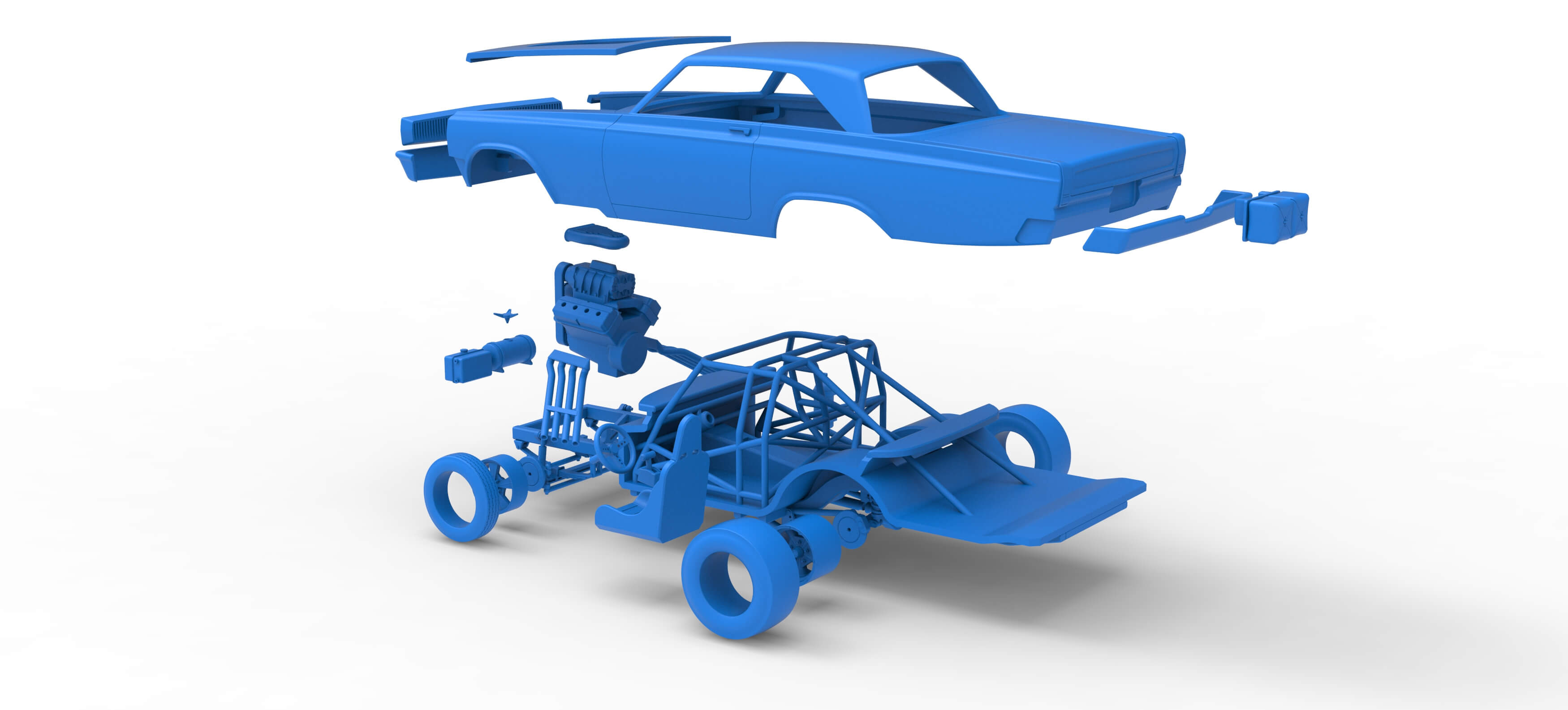 Gasser Version 3 Scale 1:25 3D Model