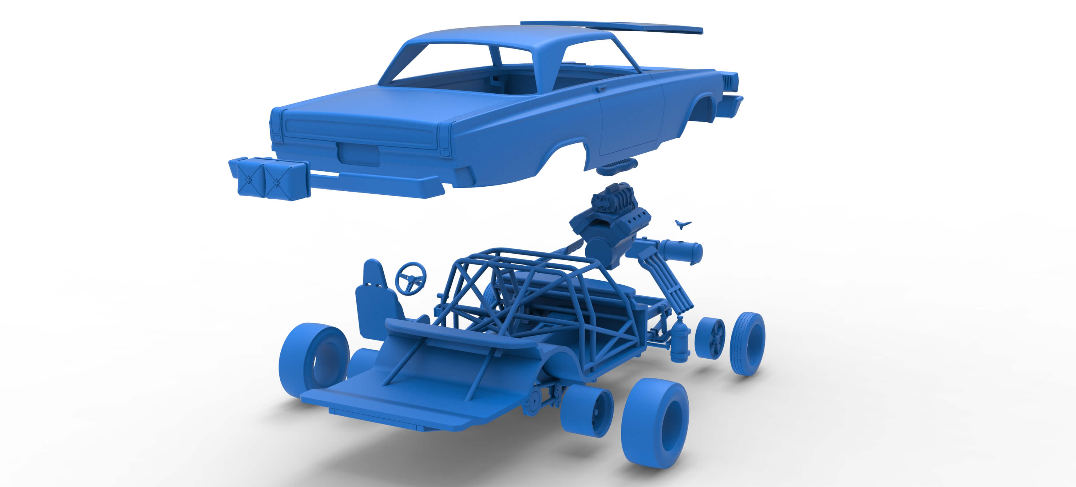 Gasser Version 3 Scale 1:25 3D Model