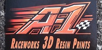 A-1 Raceworks 3D Resin Prints