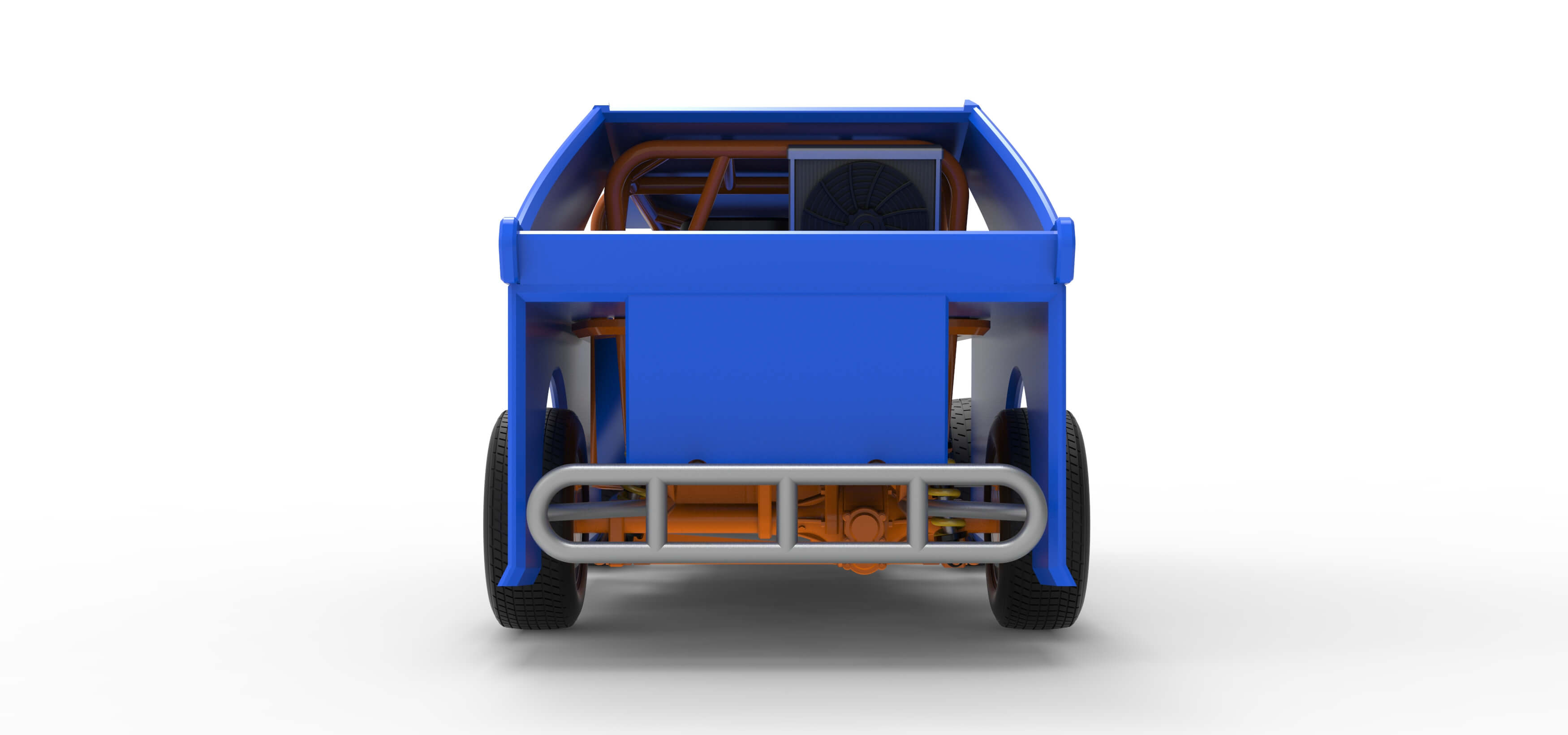 Mod Lite Race Car Scale 1:25 3D Model