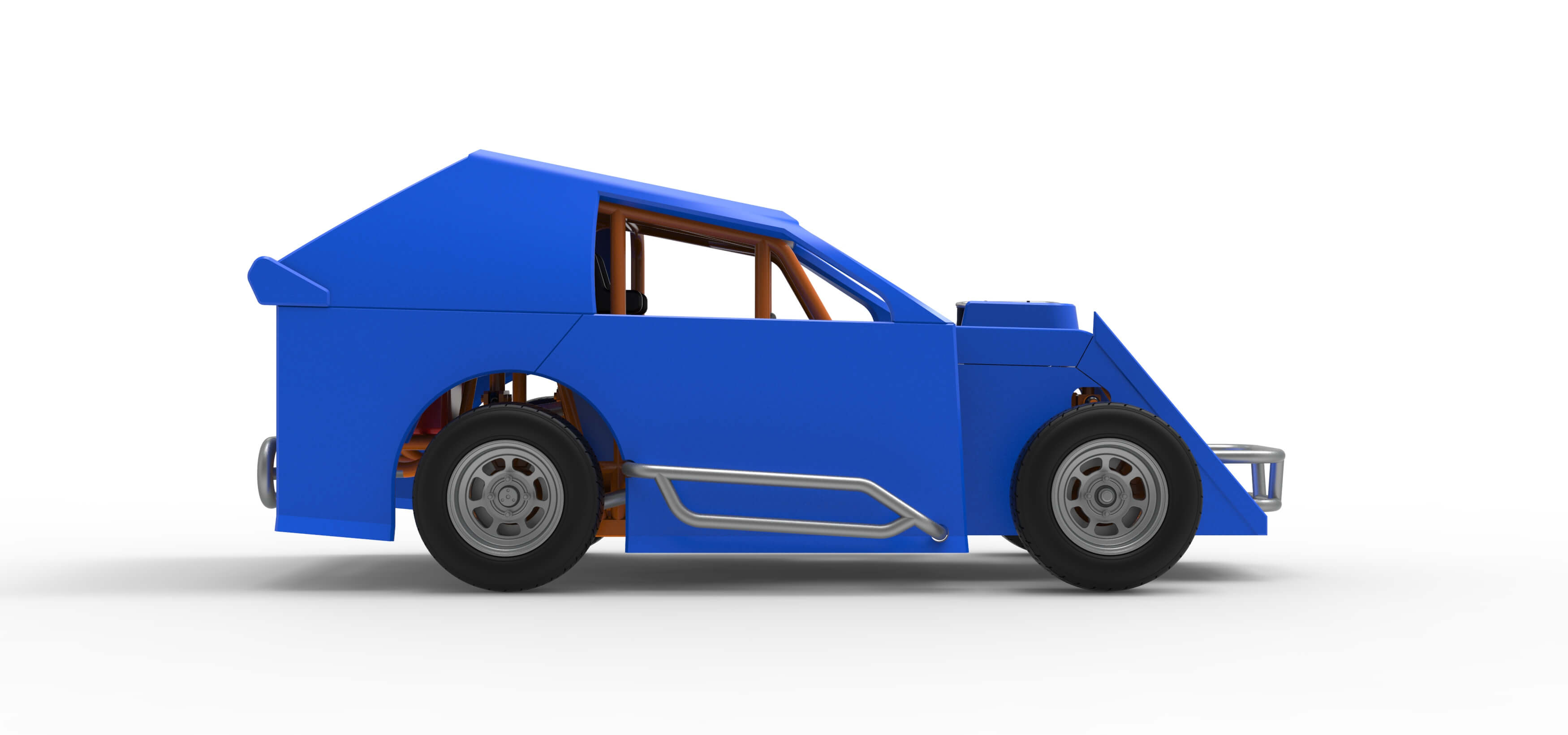 Mod Lite Race Car Scale 1:25 3D Model