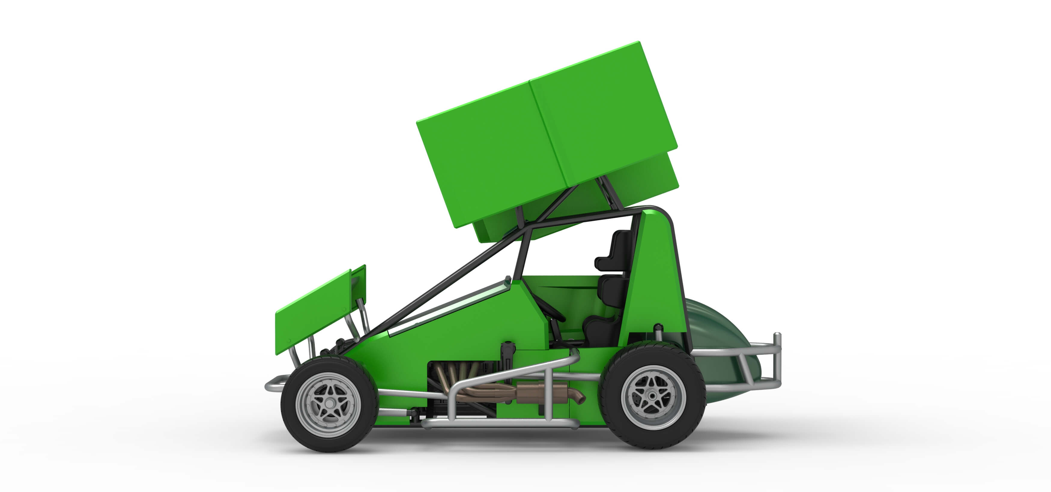 New Zealand Minisprint Scale 1:25 3D Model