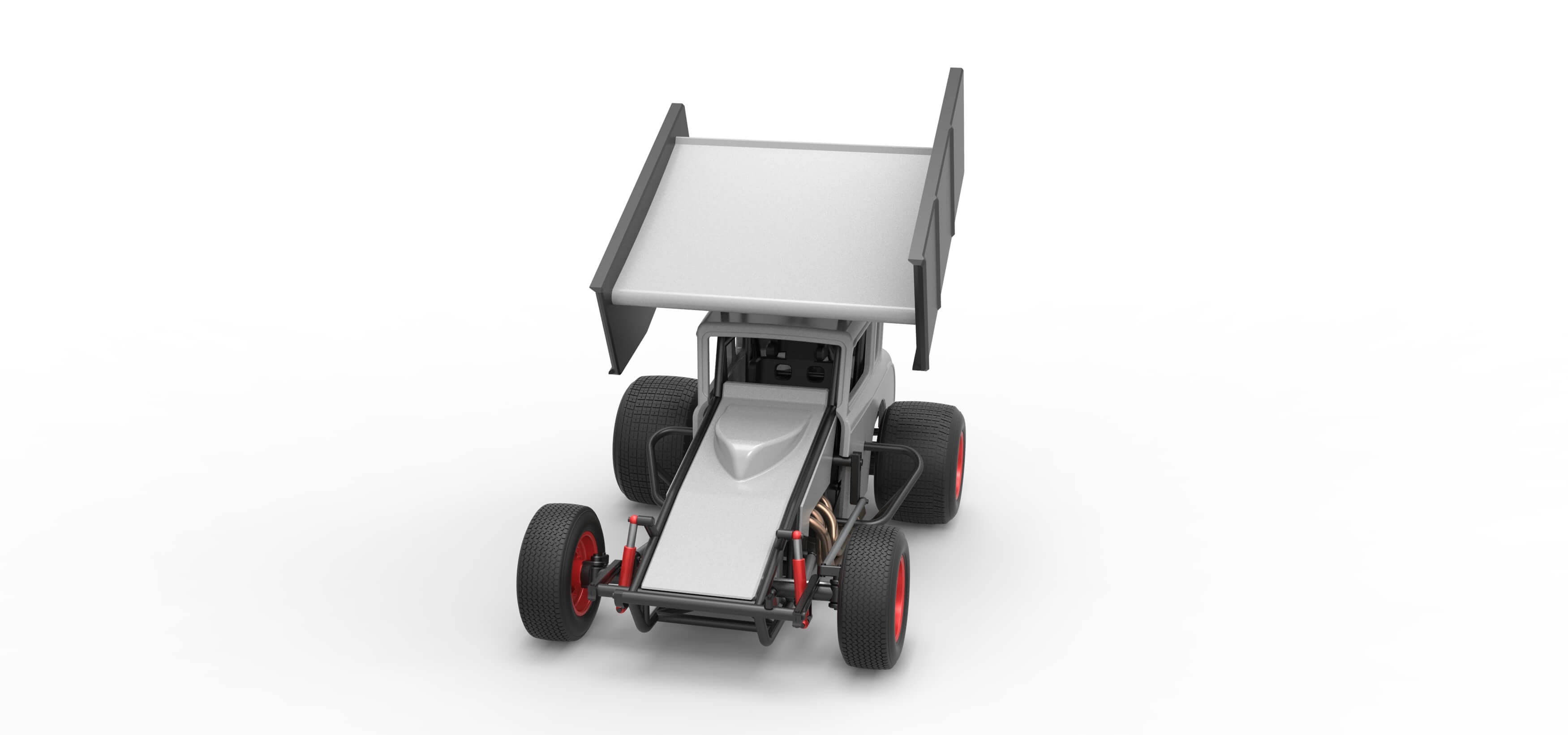 New Zealand Modified Stock Car Scale 1:25 3D Model