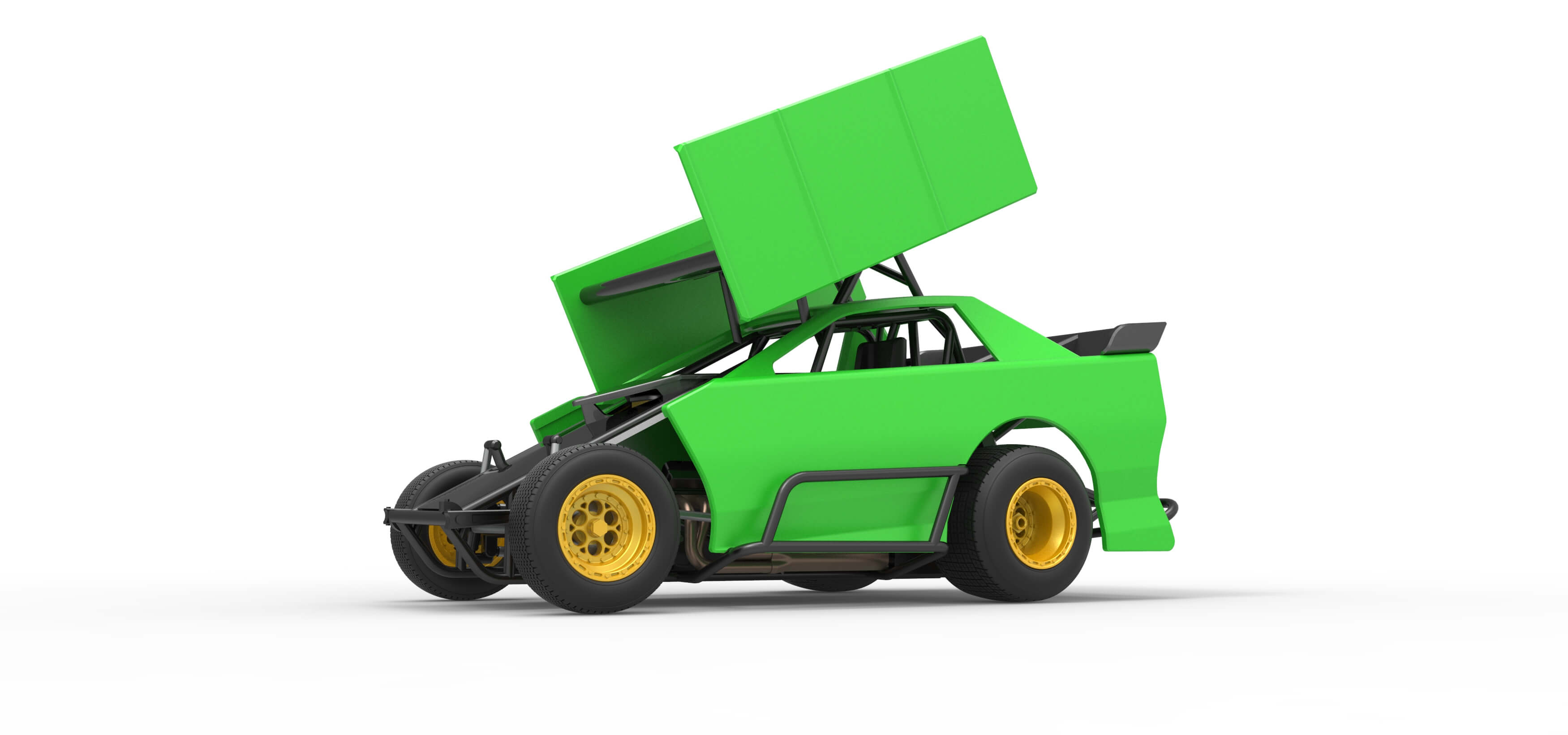 New Zealand Modified Stock Car Version 2 Scale 1:25 3D Model