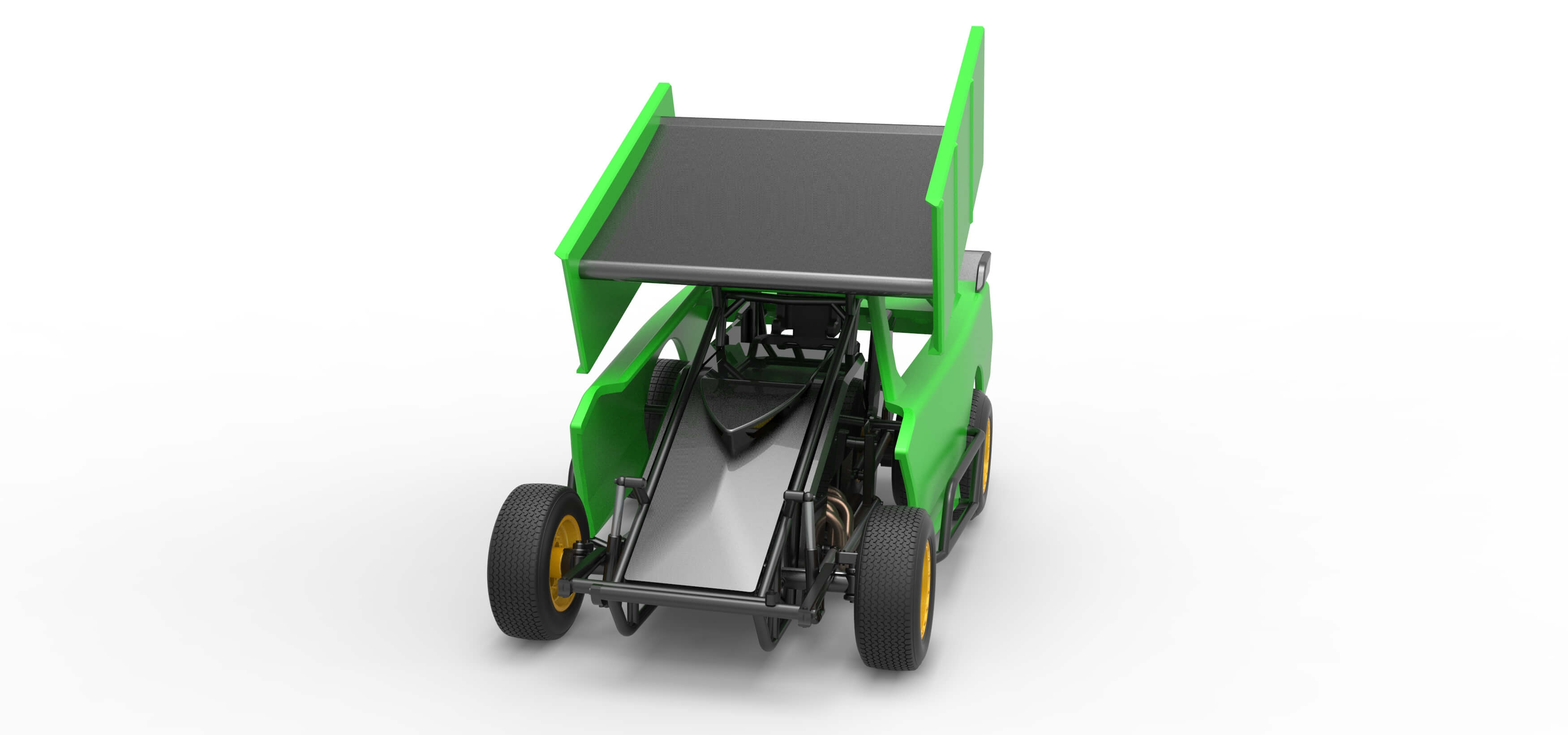 New Zealand Modified Stock Car Version 2 Scale 1:25 3D Model