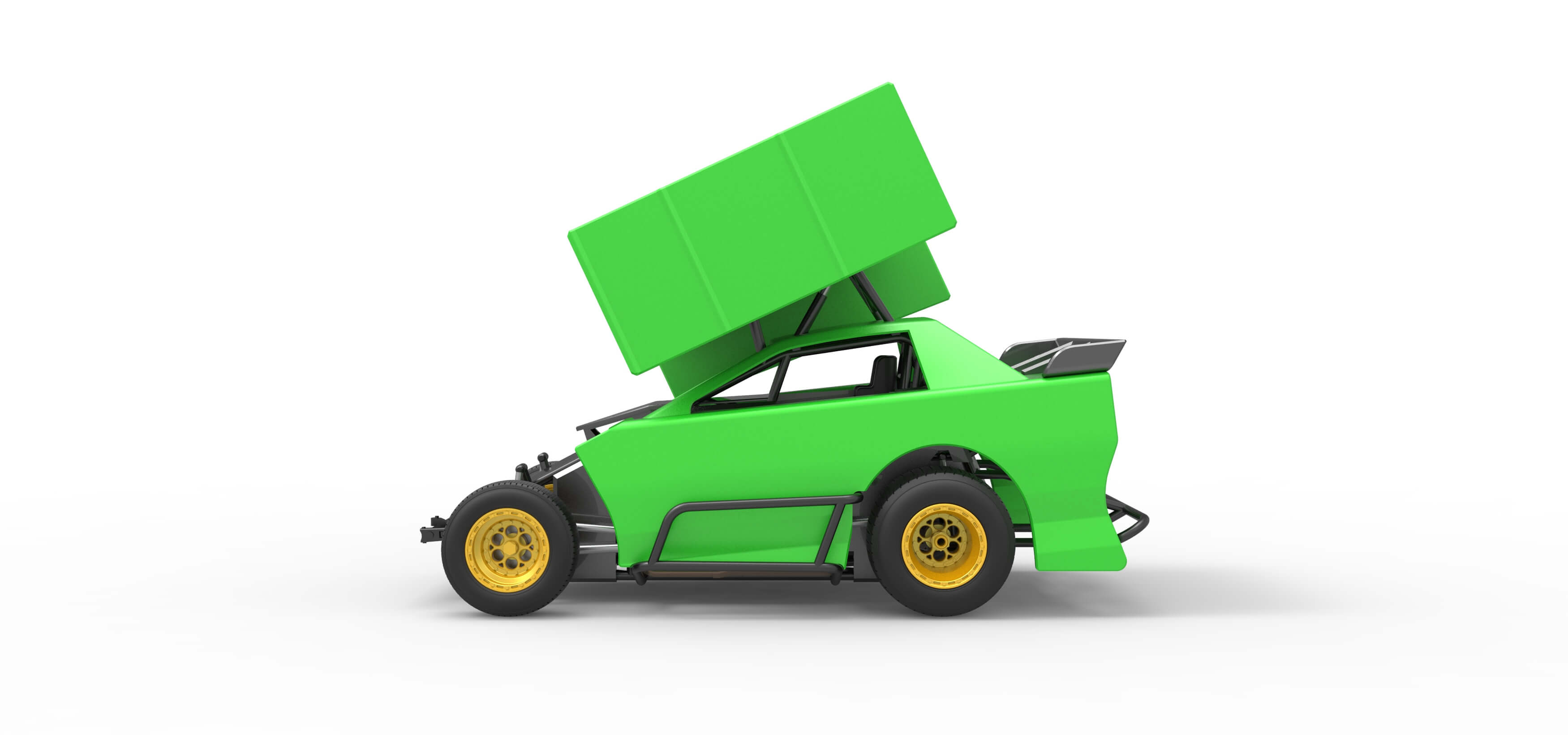 New Zealand Modified Stock Car Version 2 Scale 1:25 3D Model