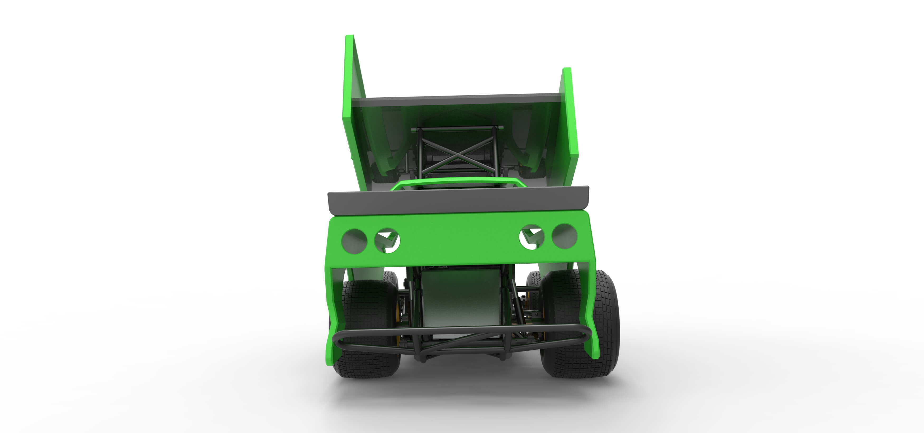 New Zealand Modified Stock Car Version 2 Scale 1:25 3D Model