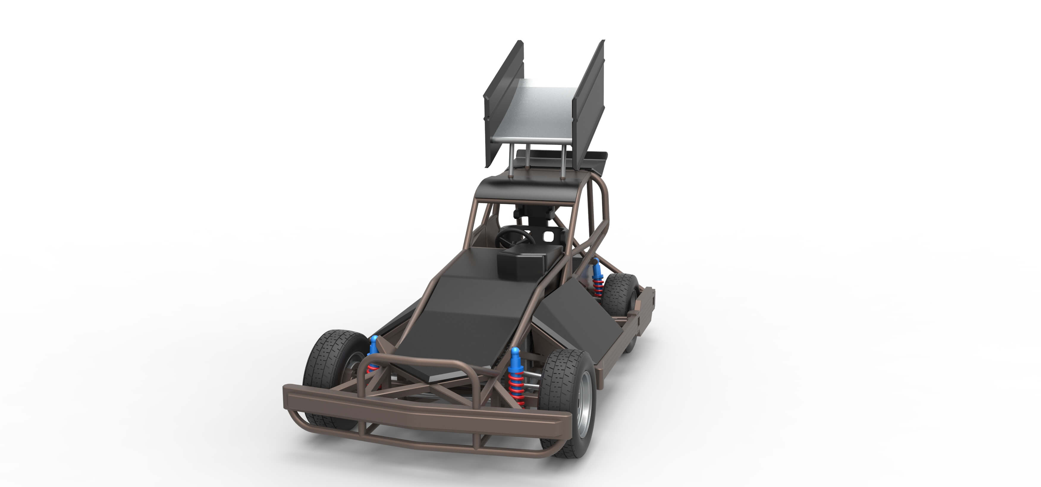 New Zealand Superstock Car Version 2 Scale 1:25 3D Model