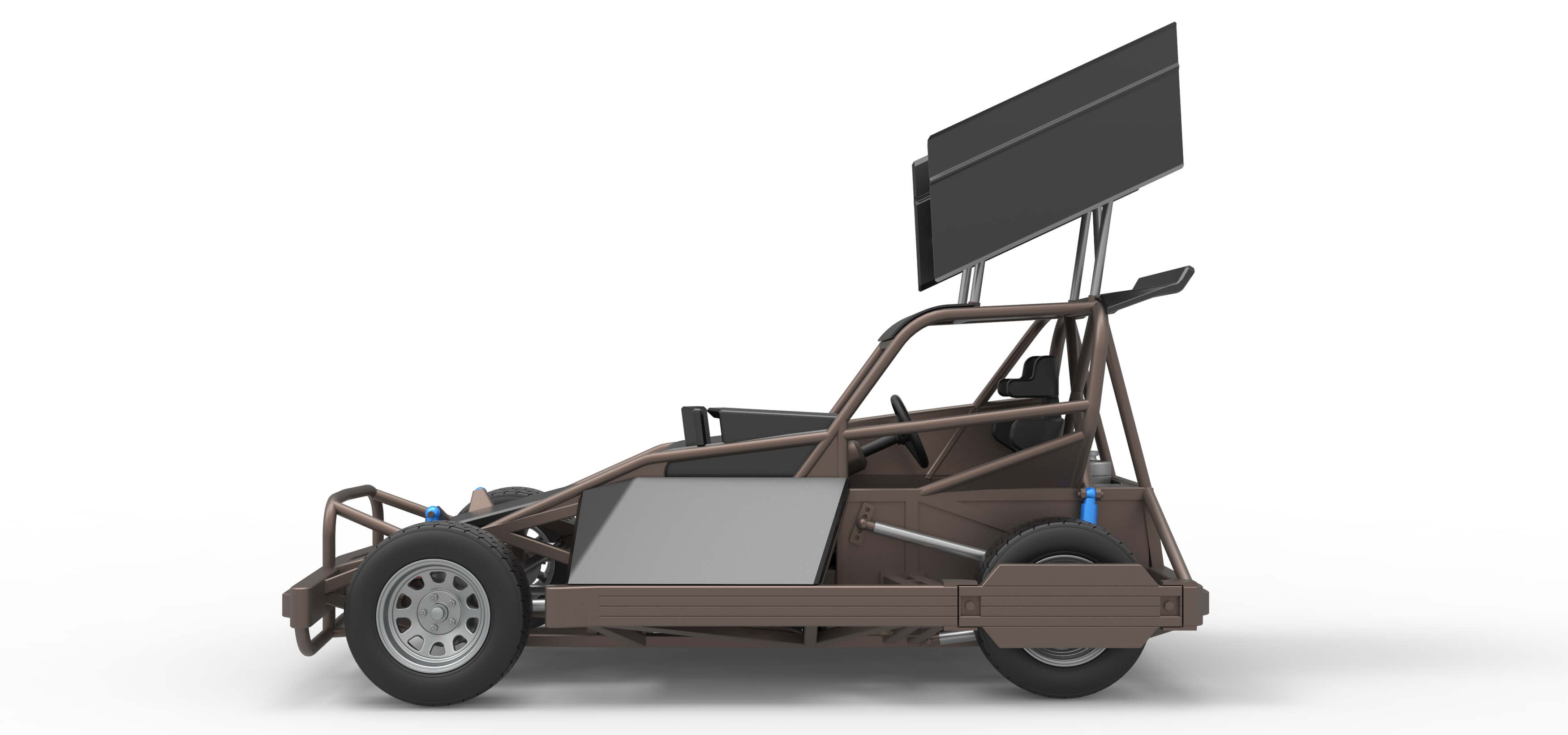 New Zealand Superstock Car Version 2 Scale 1:25 3D Model