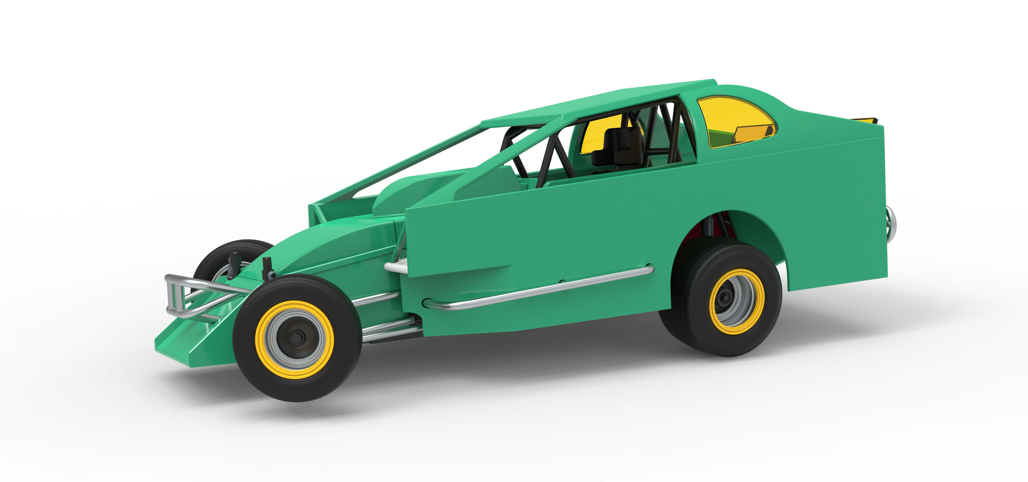 Northeast Dirt Modified While Turning V2 Scale 1:25 3D Model