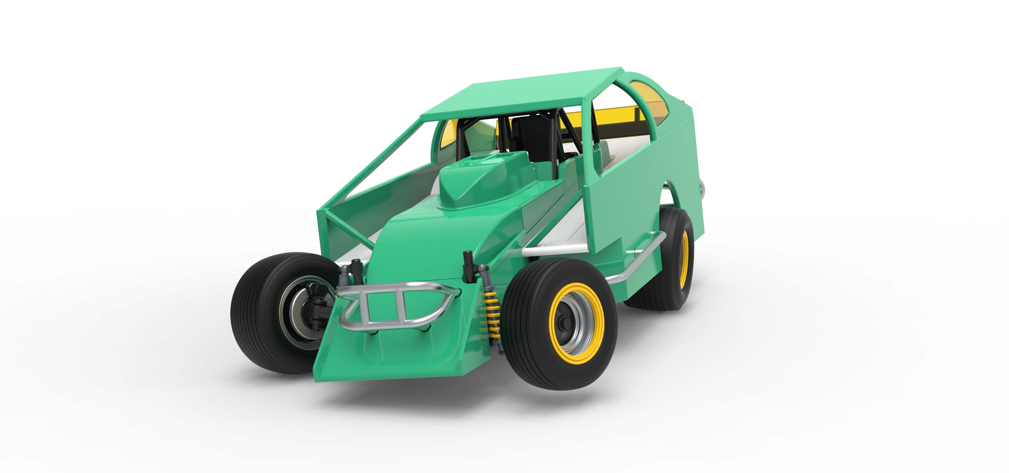 Northeast Dirt Modified While Turning V2 Scale 1:25 3D Model